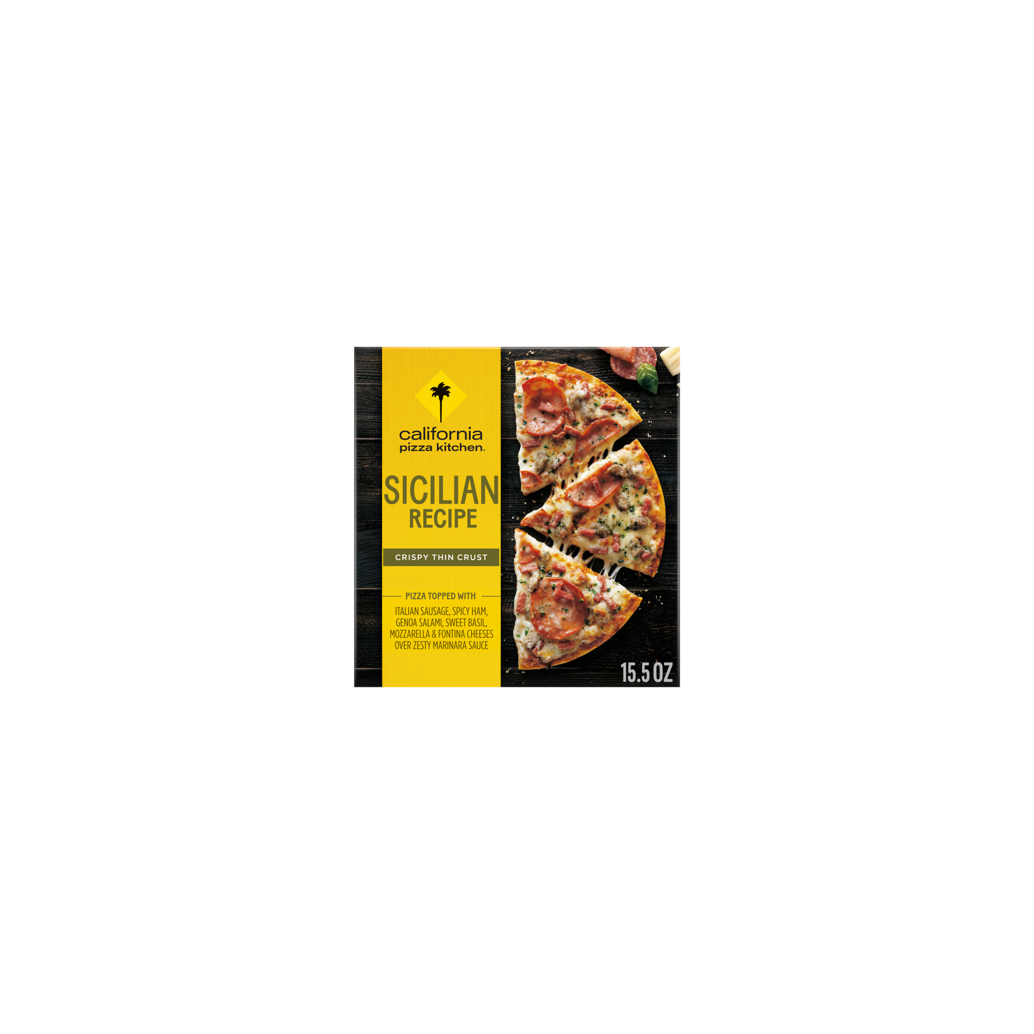California Pizza Kitchen Sicilian Recipe Frozen With Crispy Thin Crust - 15.5 Ounce Image 1 of 4