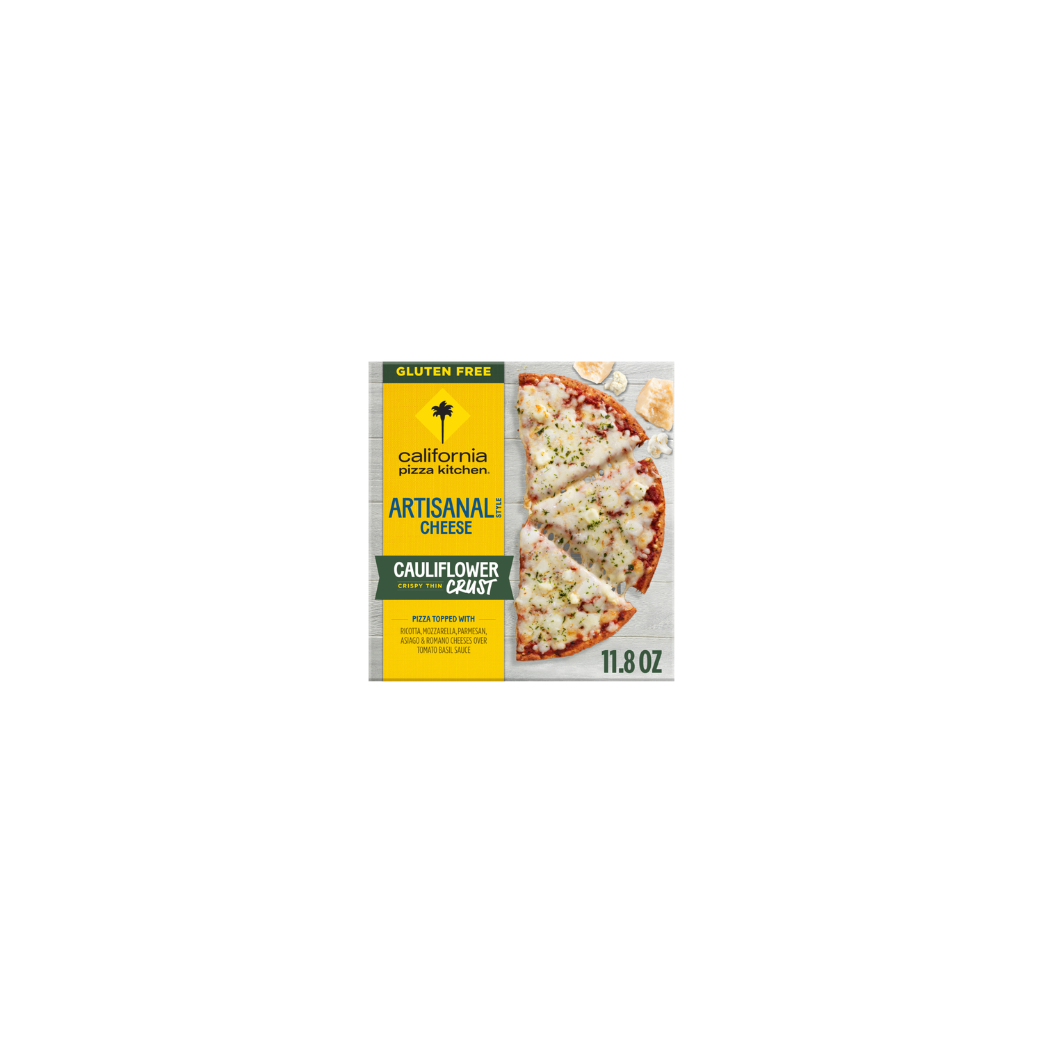 California Pizza Kitchen Artisanal Style Cheese Frozen With Cauliflower Crust - 11.8 Ounce Image 1 of 4