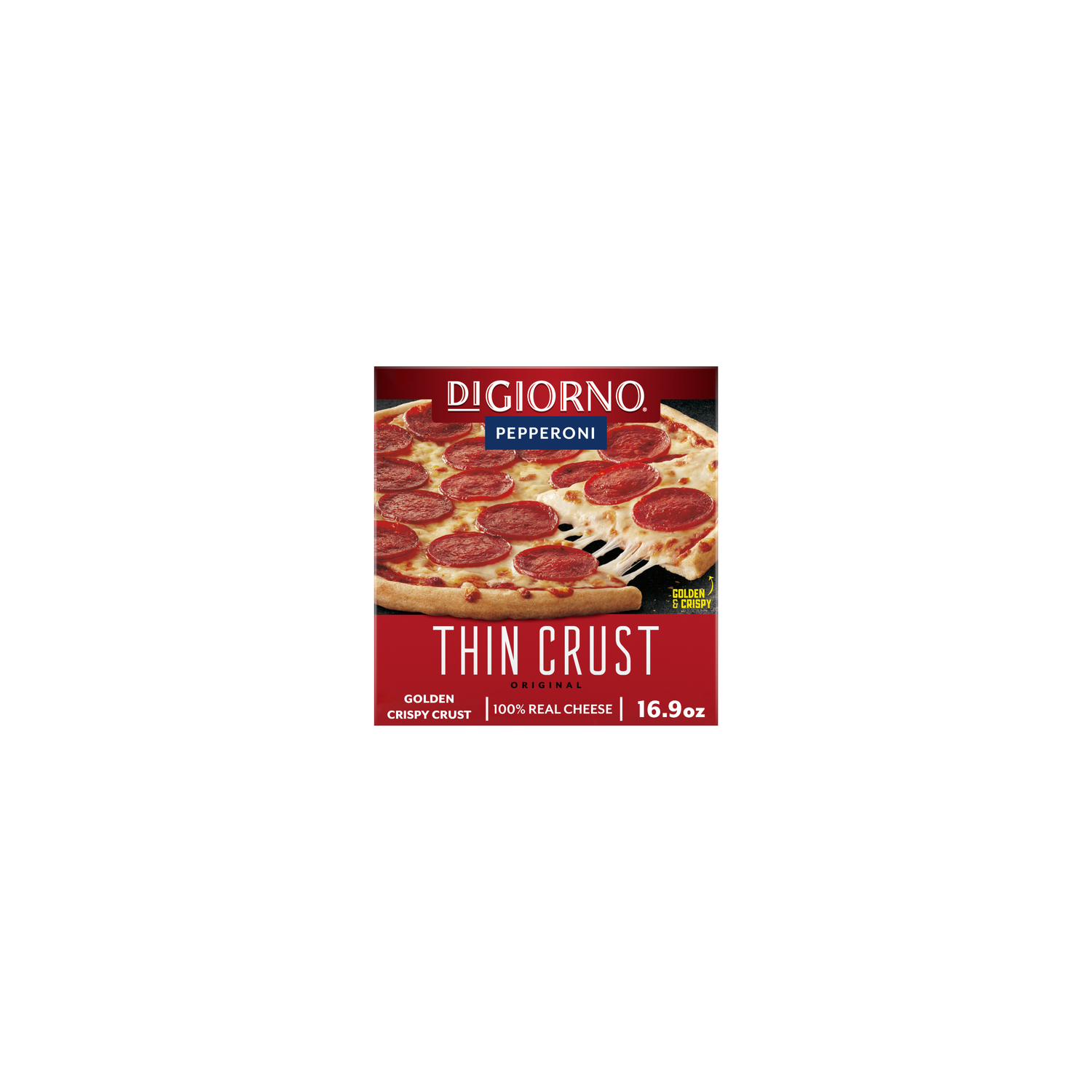 DiGiorno Thin Crust Pepperoni Pizza - 16.9 Ounce Image 1 of 4