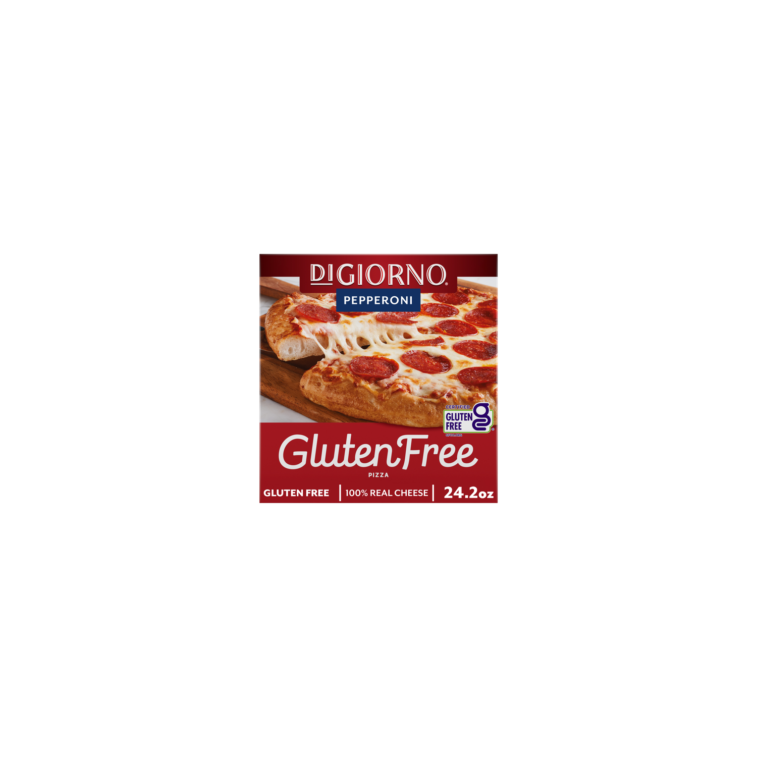 DiGiorno Gluten Free Pepperoni Frozen Pizza - 24.2 Ounce Image 1 of 4
