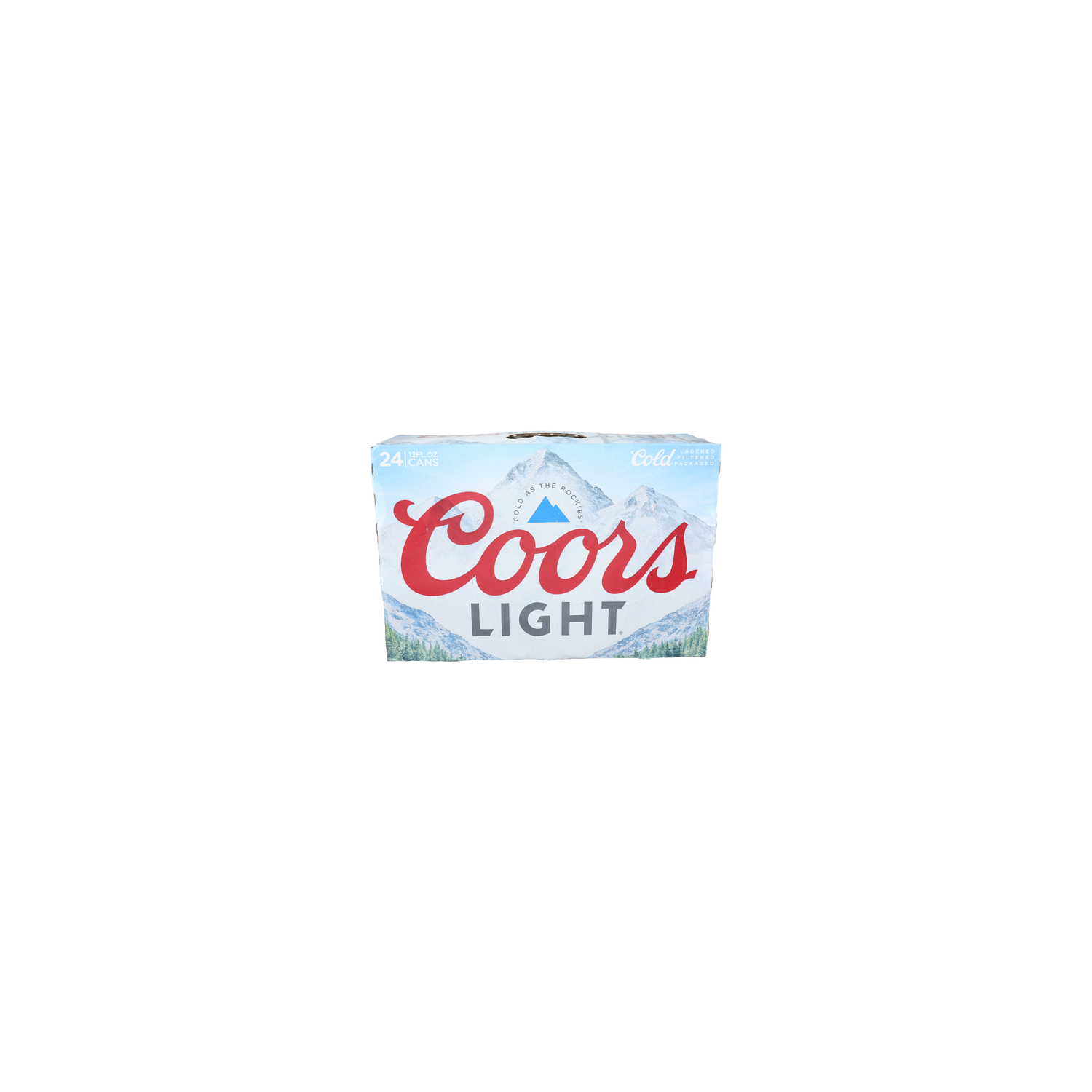 Coors Light Beer - 12 Fluid Ounce - 24 Count - Super 1 Foods