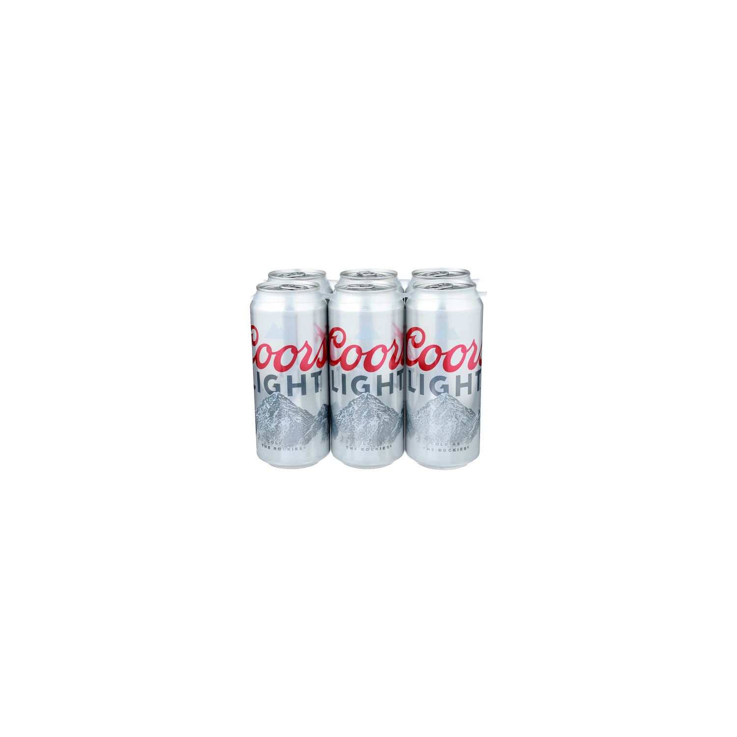 Coors Light Beer - 6 Count Image 1 of 4