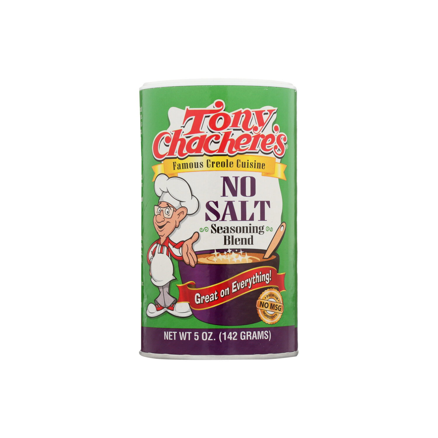 Tony CHACHERE's Ssnng Creole No Salt - 5 Ounce Image 1 of 2