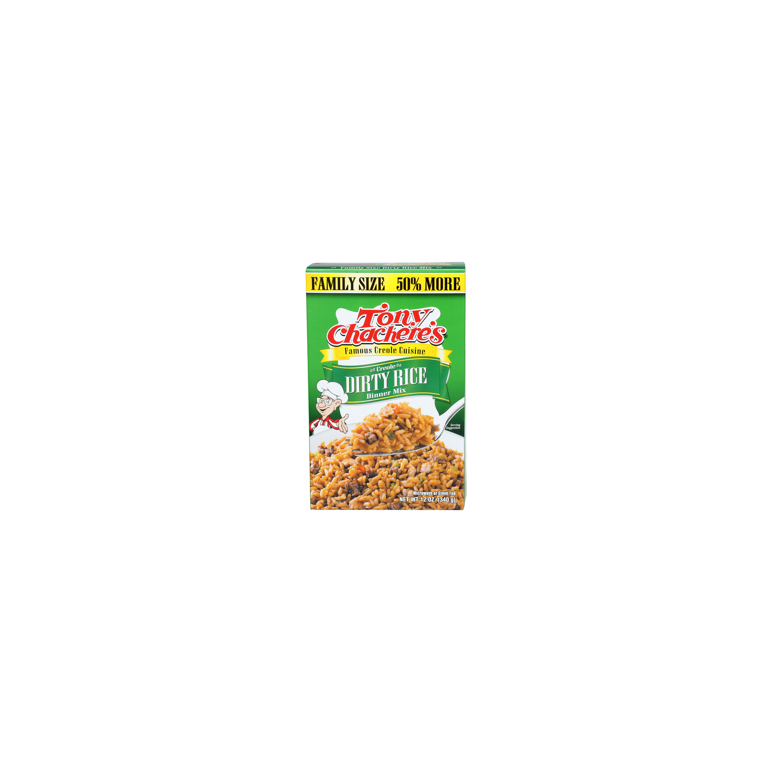 Tony CHACHERE's Dirty Rice Creole Dinner Mix - 12 Ounce Image 1 of 4