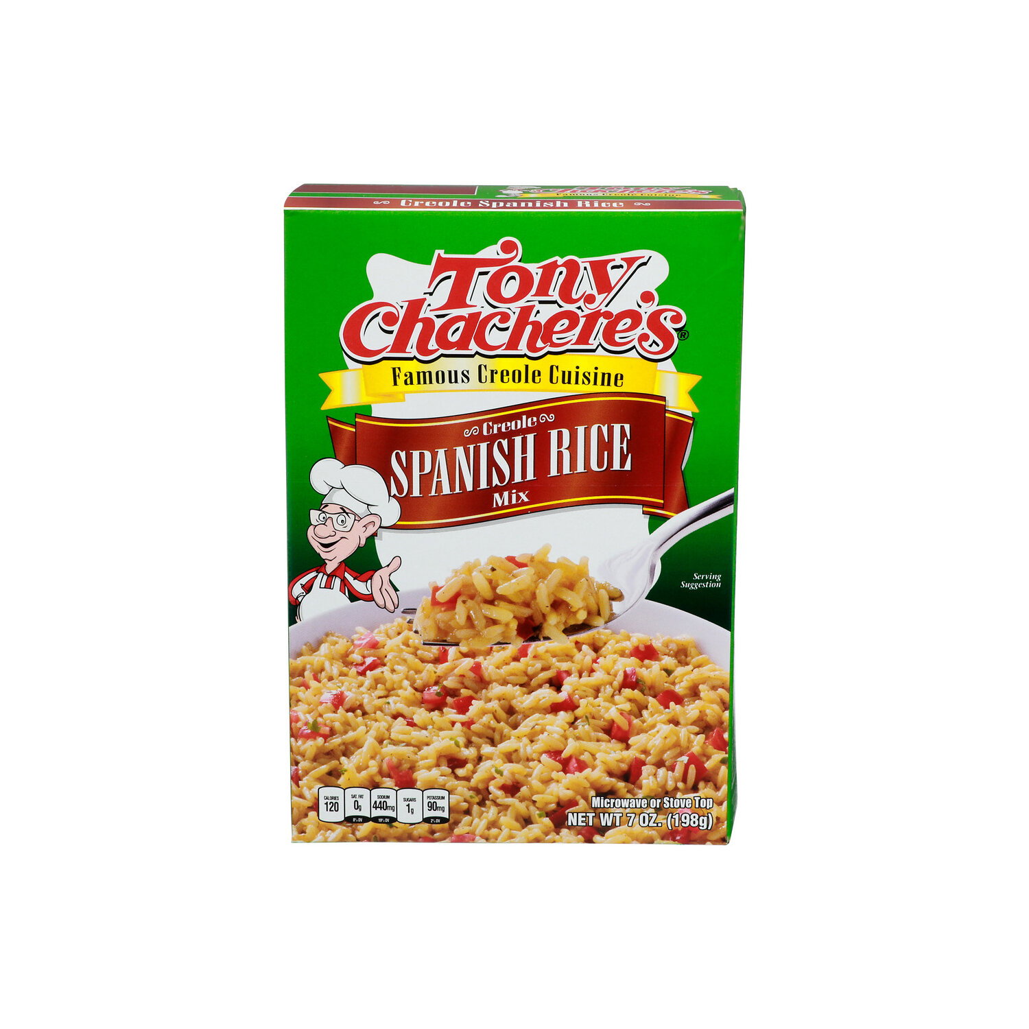 Tony Chachere's Creole Spanish Rice Mix - 7 Ounce Image 1 of 4