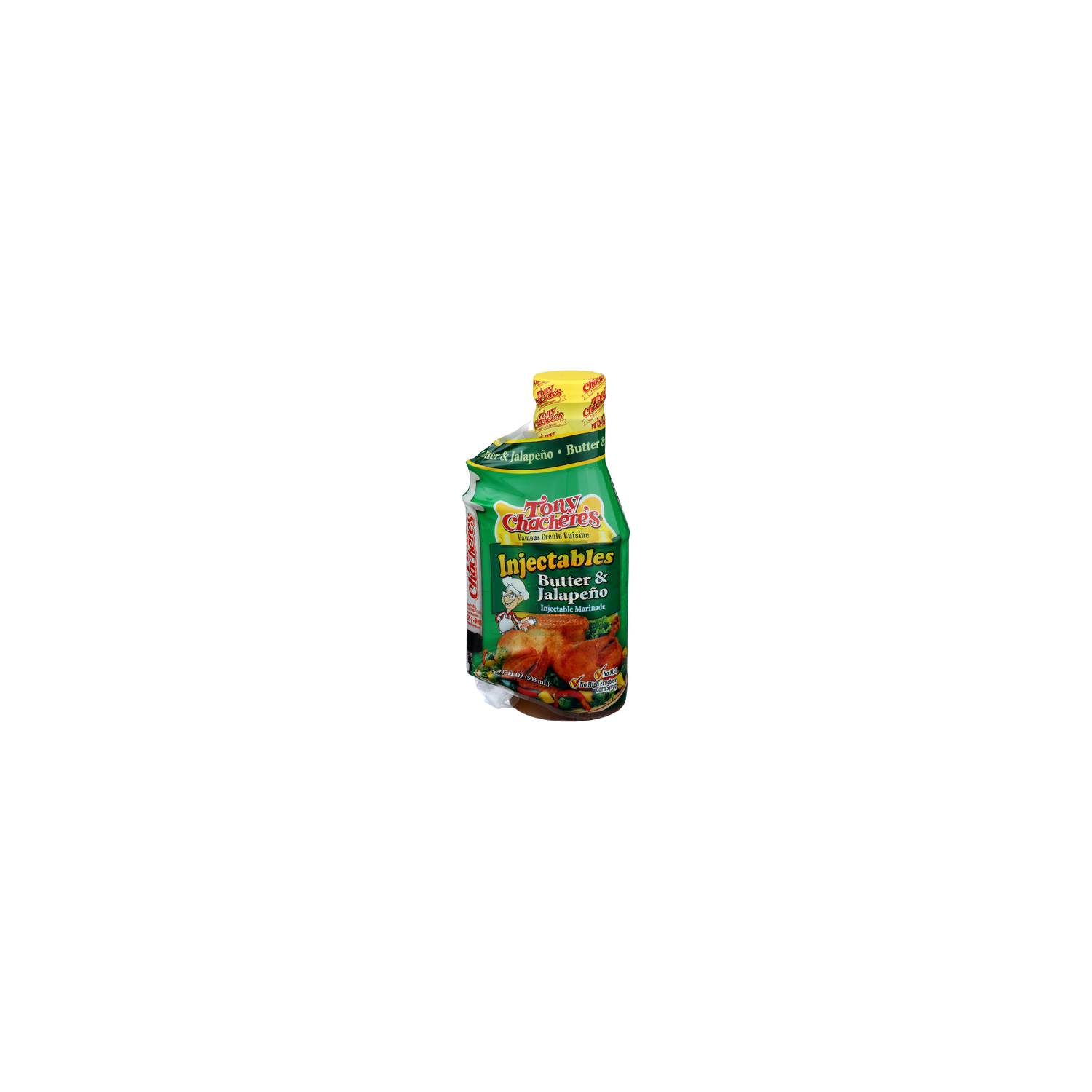 Tony Chachere's Butter & Jalapeno Injectable Marinade - 17 Fluid Ounce Image 1 of 4