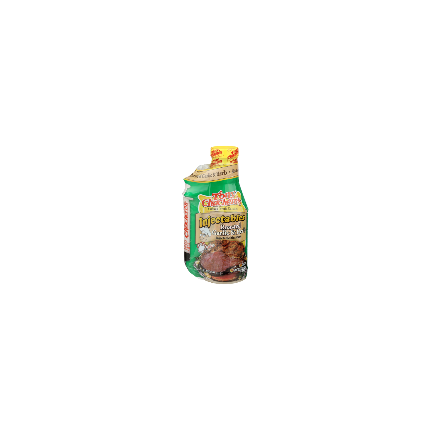 Tony Chachere's Roasted Garlic & Herb Injectable Marinade - 17 Fluid Ounce Image 1 of 4