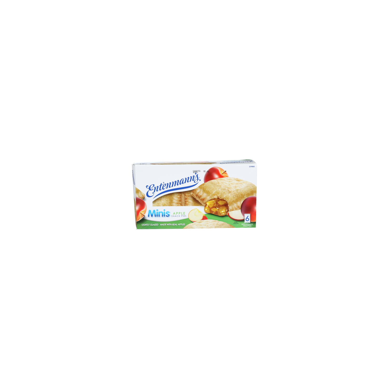 Entenmann's Minis Apple Snack Pies - 2 Ounce - 6 Count Image 1 of 4