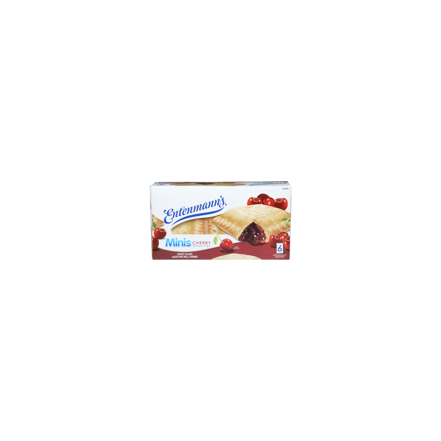 ENTENMANN's Cherry Minis Snack Pies - 2 Ounce - 6 Count Image 1 of 4