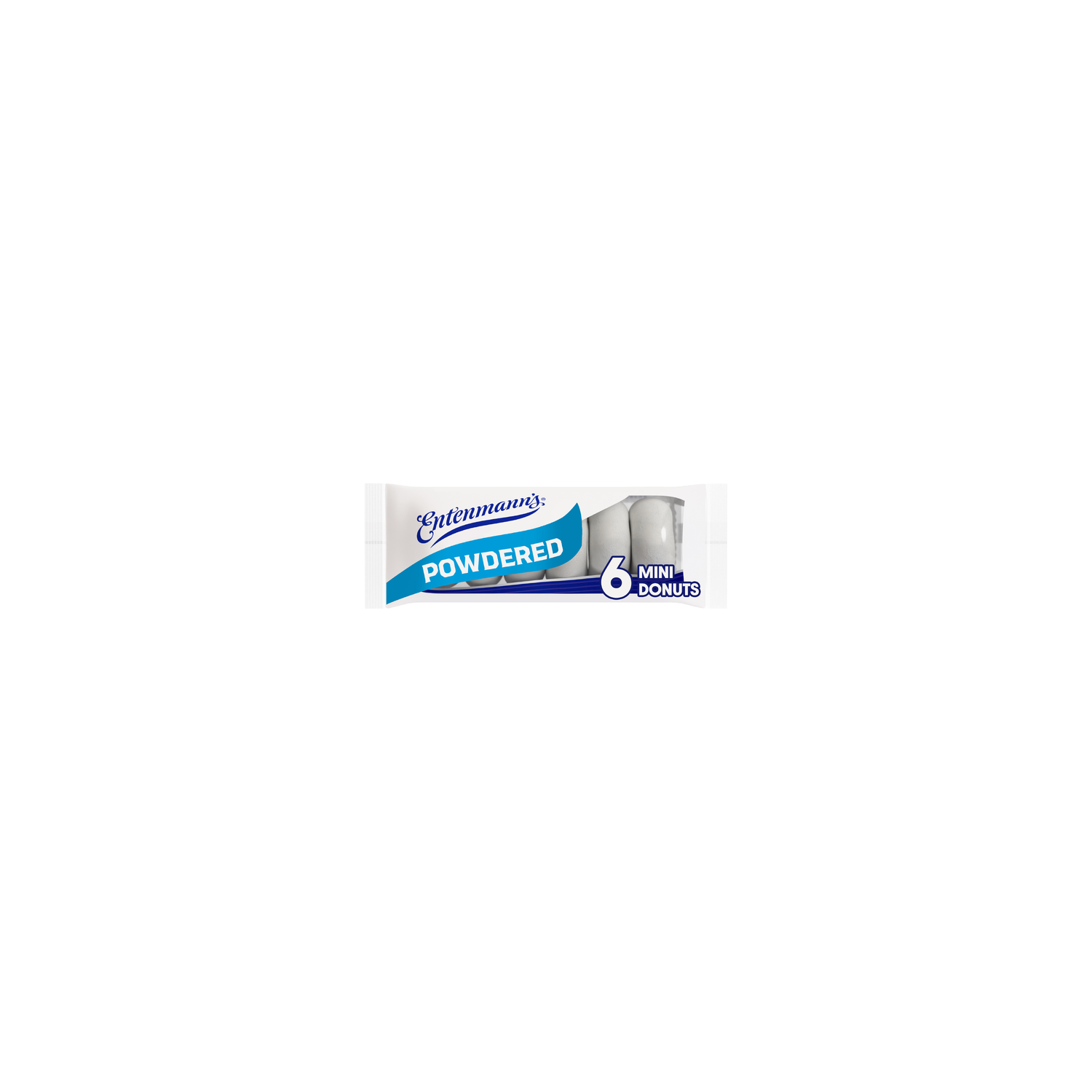 Entenmann's Powdered Individual Mini Donuts - 0.5 Fluid Ounce - 6 Count Image 1 of 4