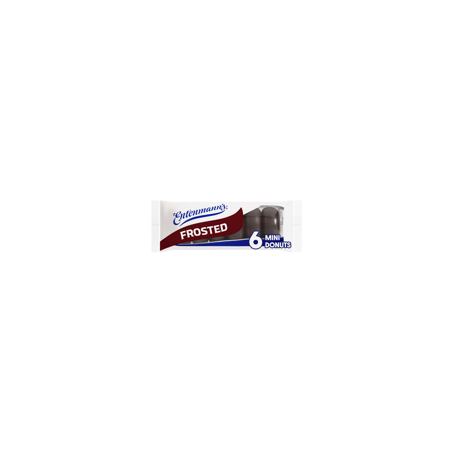Entenmann's Frosted Individual Mini Donuts - 0.542 Fluid Ounce - 6 Count Image 1 of 4
