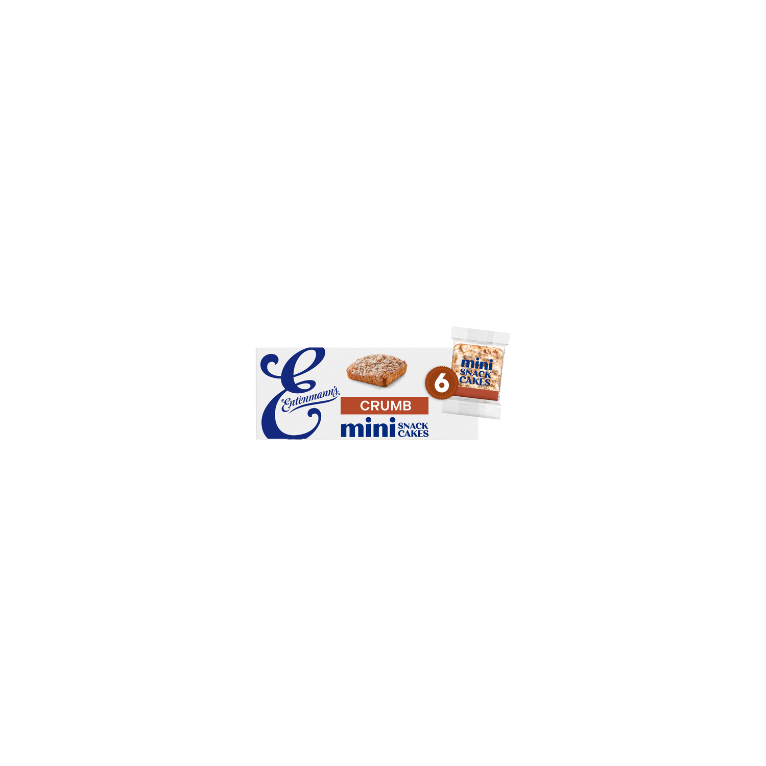 Entenmann's Crumb Mini Snack Cakes - 11.5 Fluid Ounce Image 1 of 4