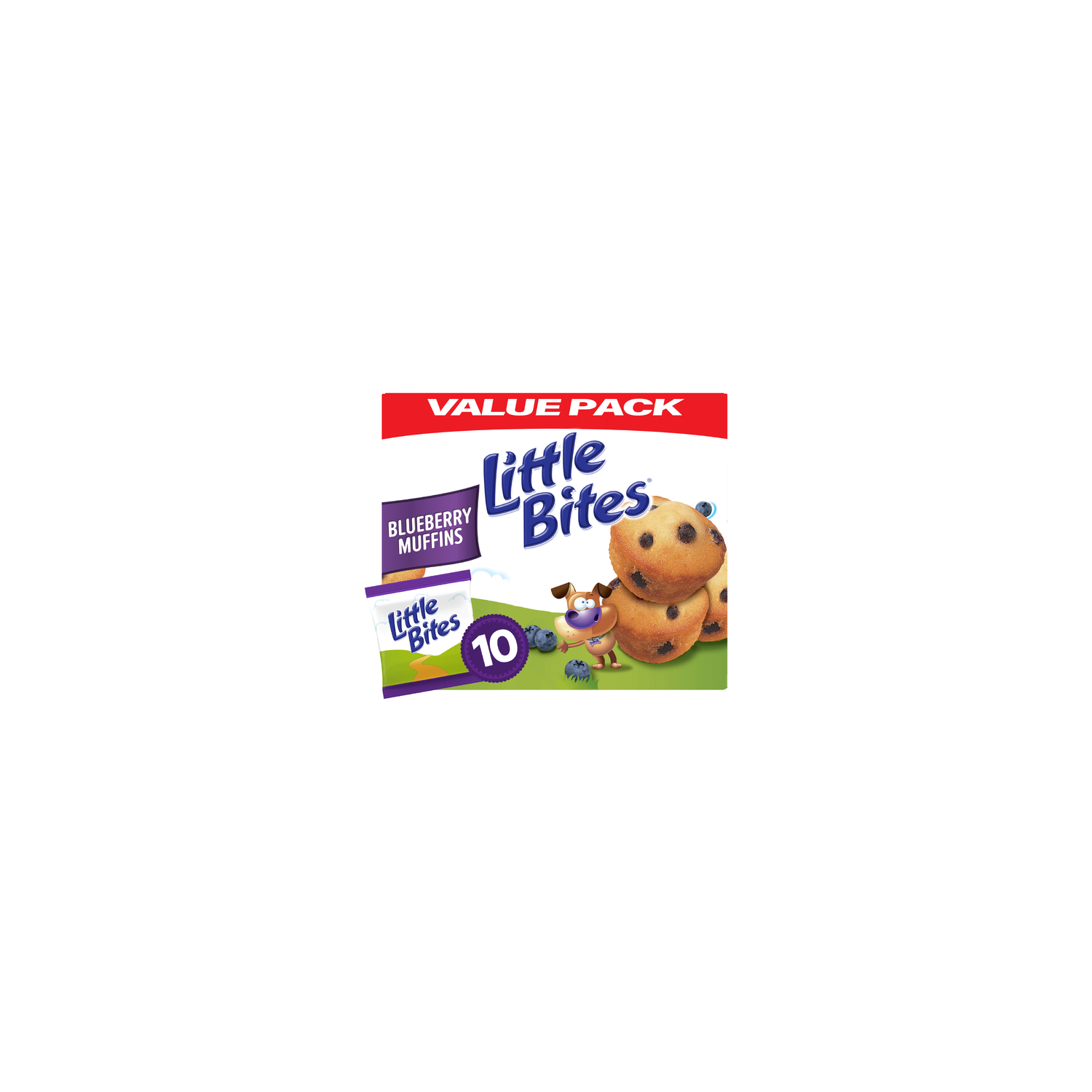 Entenmann's Blueberry Value Pack Mini Muffins - 1.5 Fluid Ounce - 10 Count Image 1 of 4