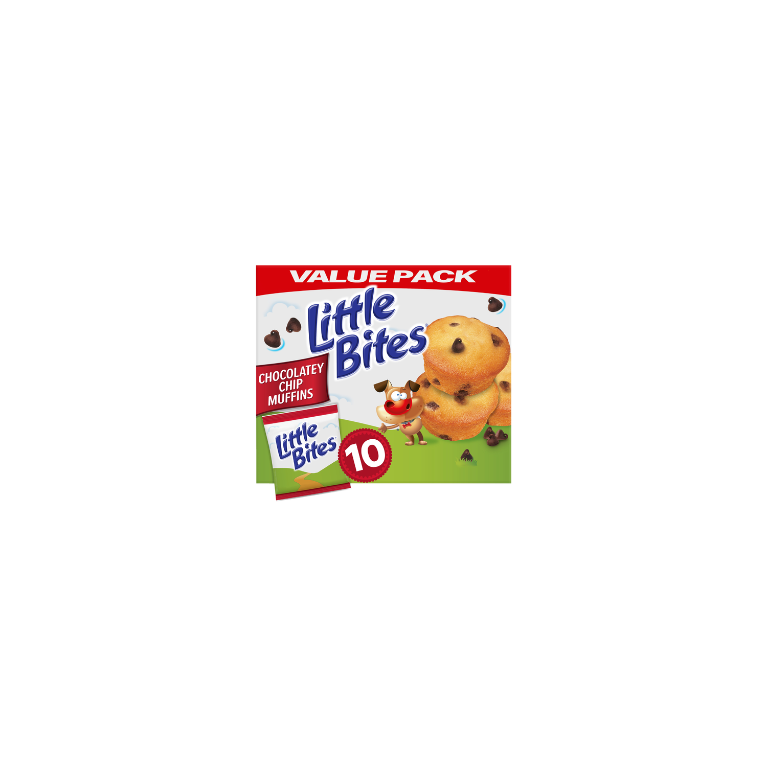 Entenmann's Chocolatey Chip Value Pack Mini Muffins - 1.5 Fluid Ounce - 10 Count Image 1 of 4