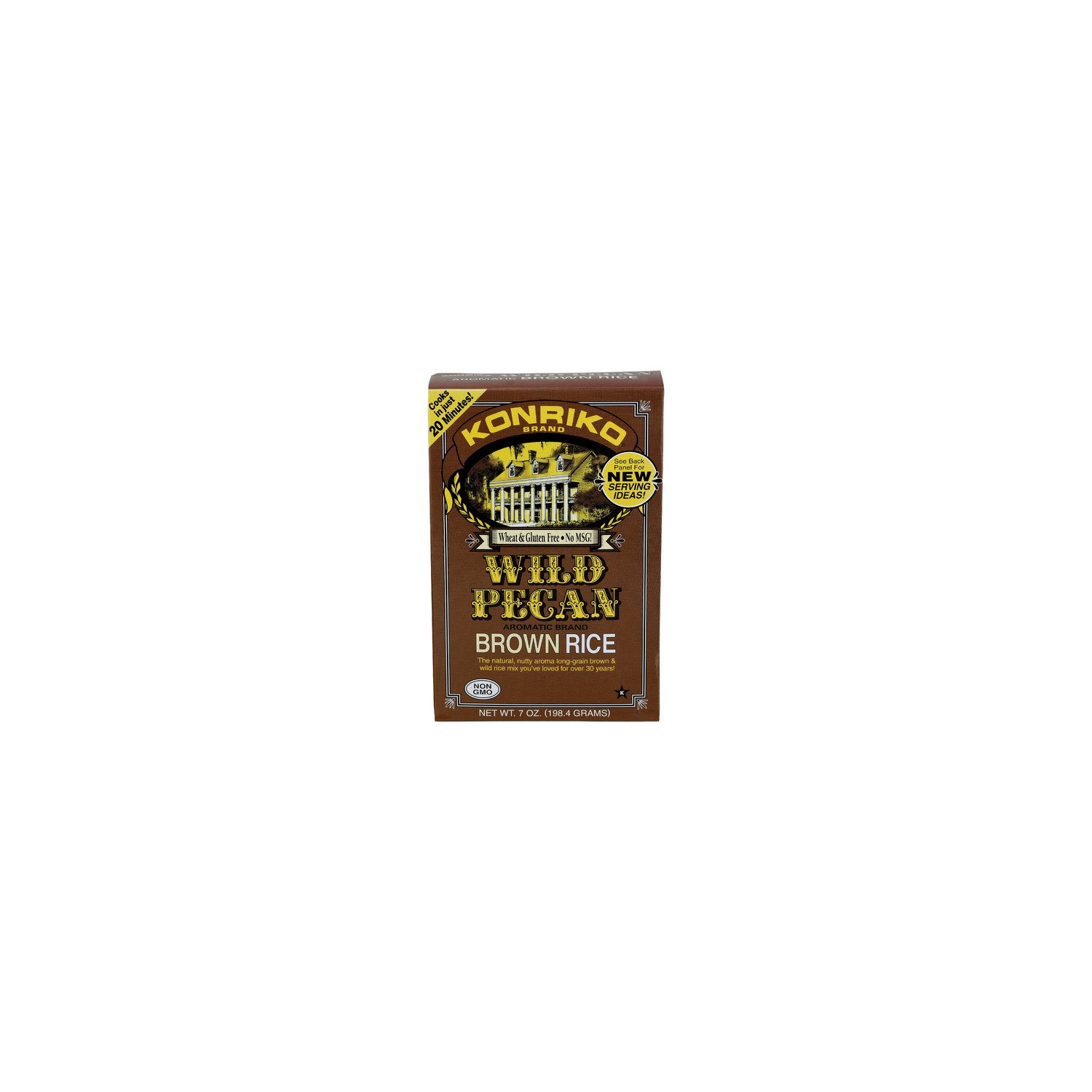 Konriko Wild Pecan Brown Rice - 7 Ounce Image 1 of 4