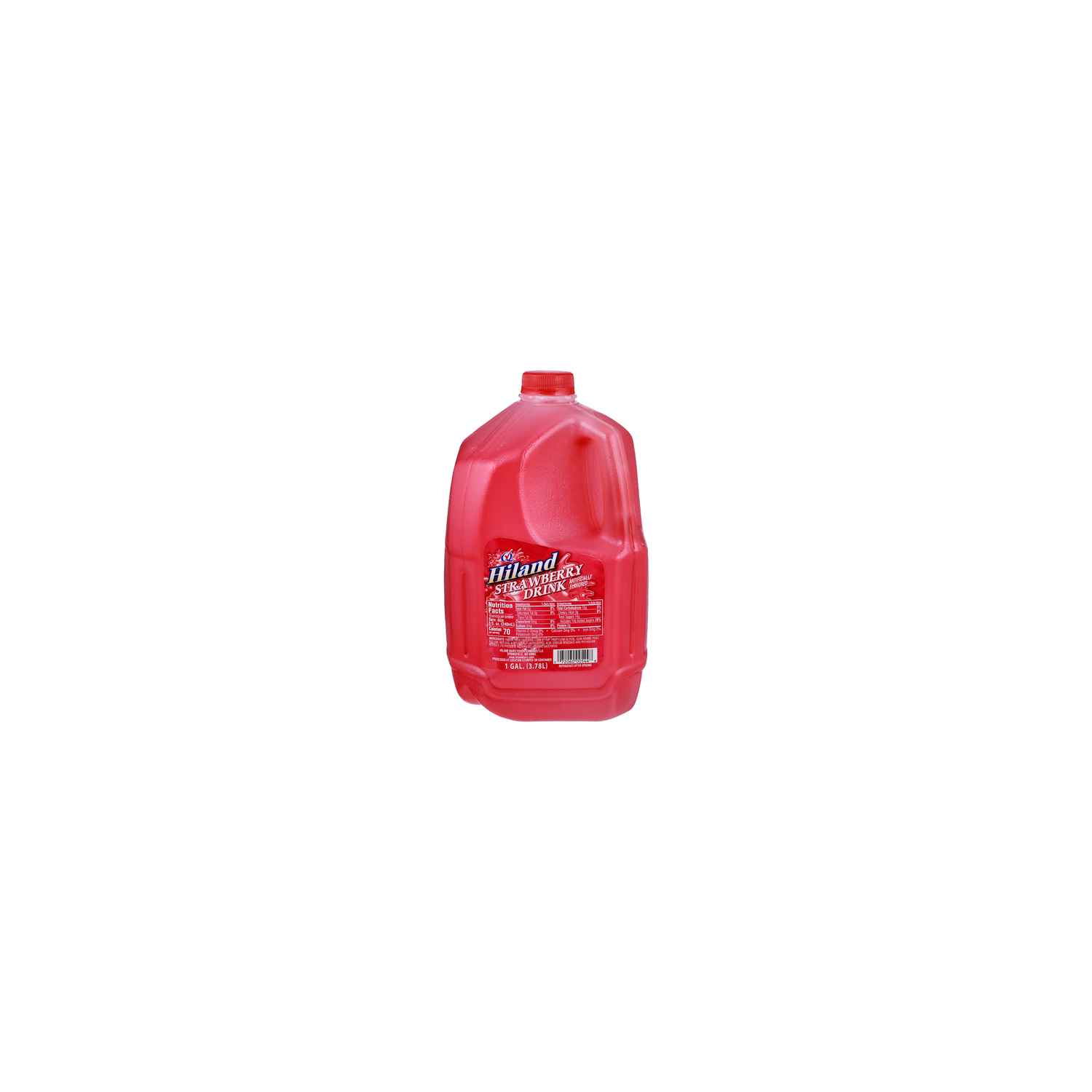 Hiland Strawberry Drink - 1 Gallon Image 1 of 4