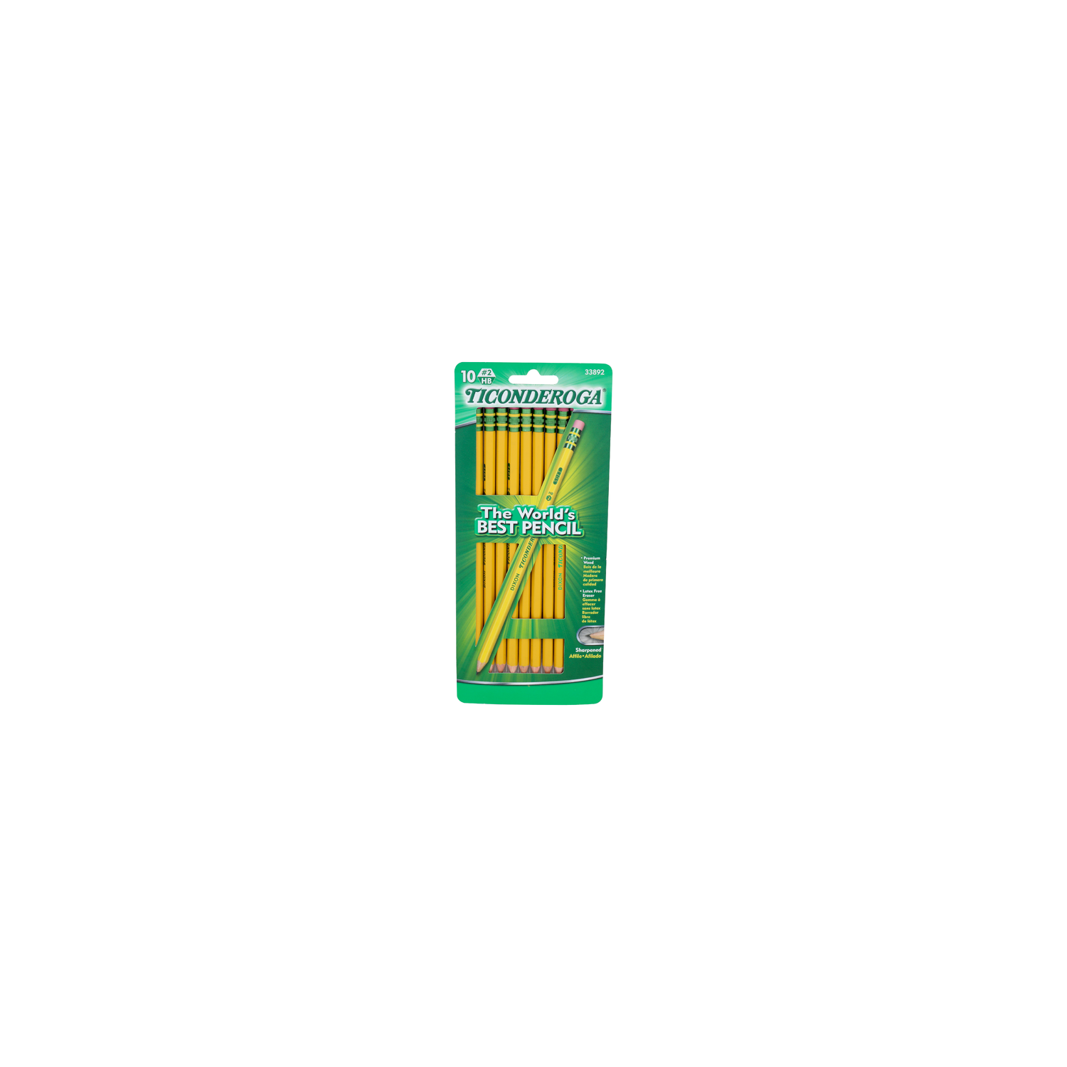 Ticonderoga Sharpened Pencil - 10 Count Image 1 of 2
