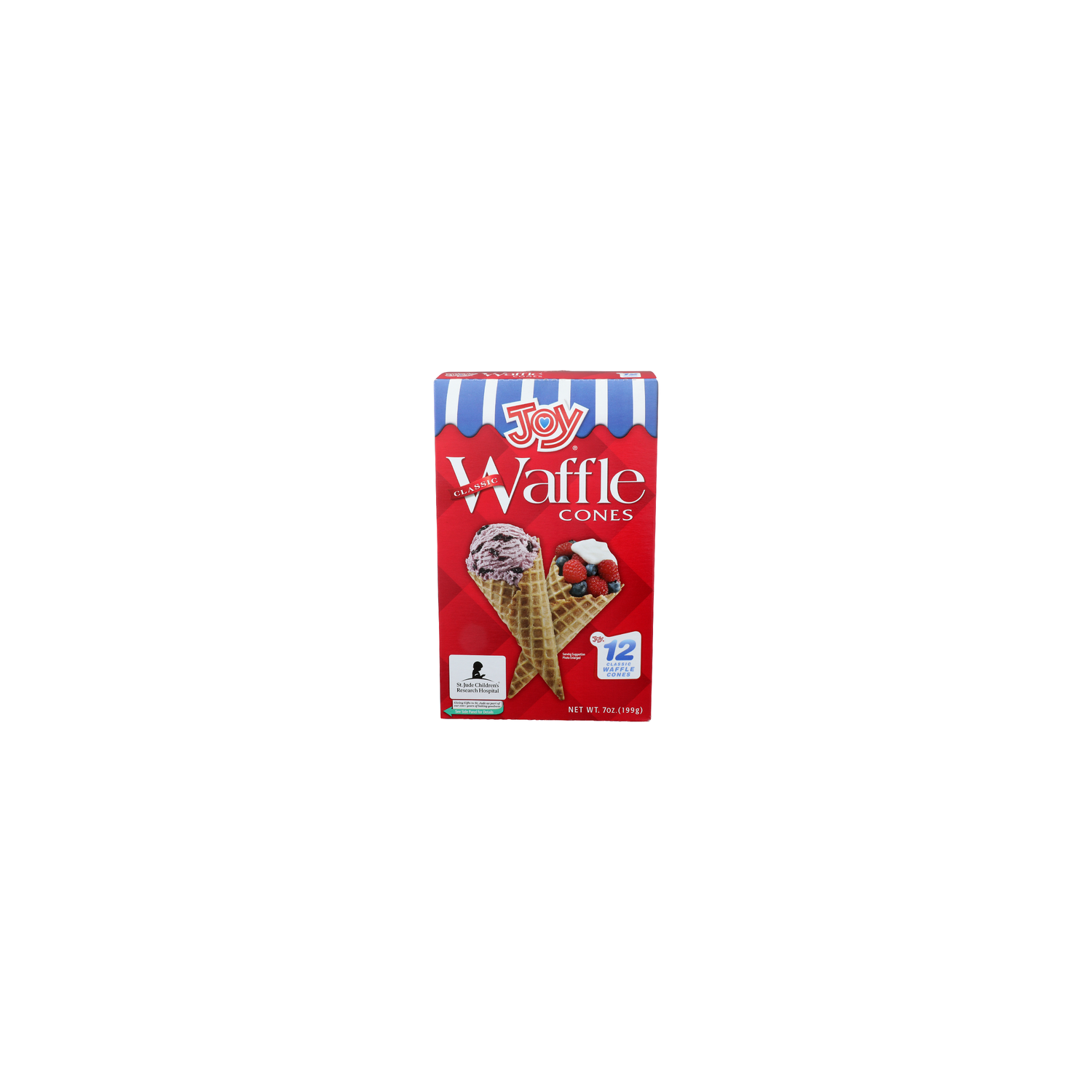 Joy Classic Waffle Cones - 0.583 Ounce - 12 Count Image 1 of 4