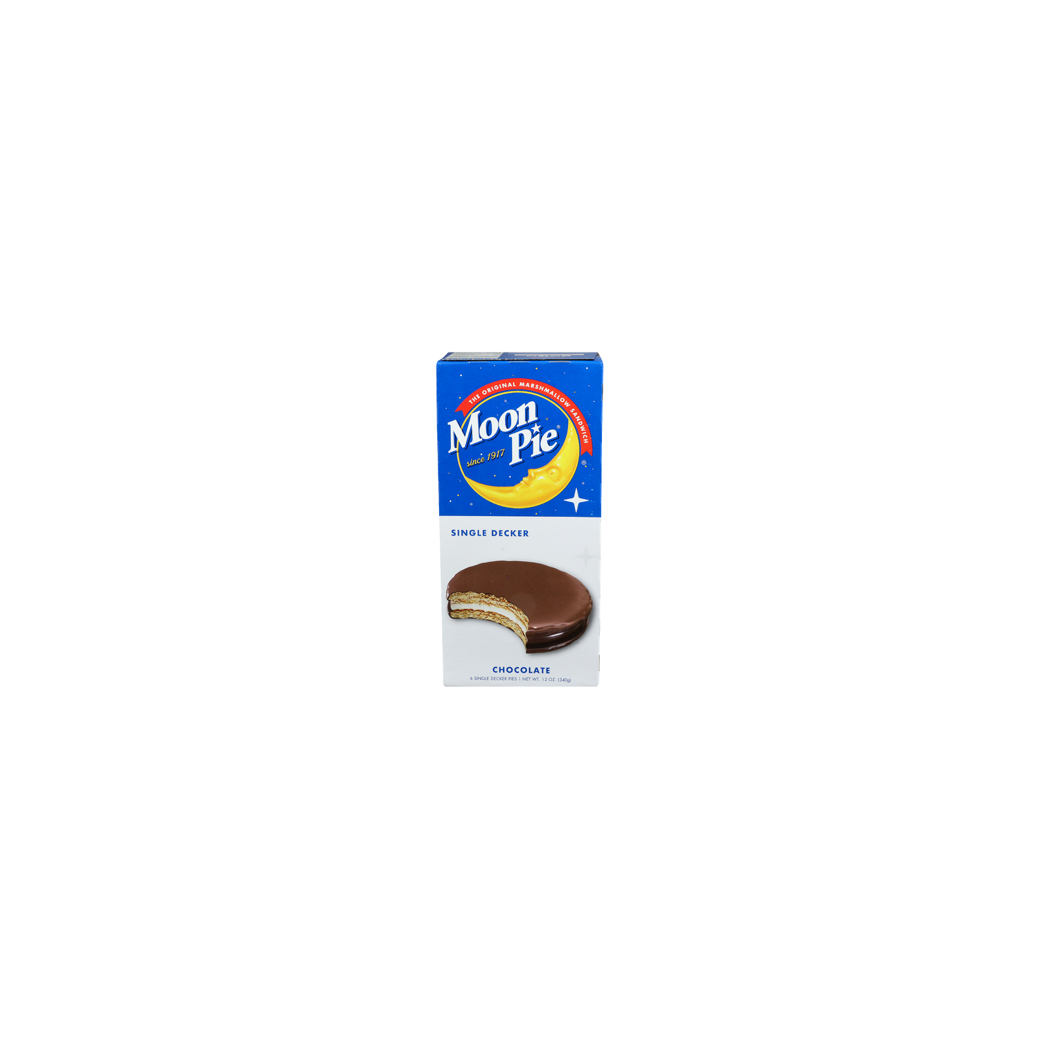 Moon Pie Chocolate Single Decker - 2 Ounce - 6 Count Image 1 of 4