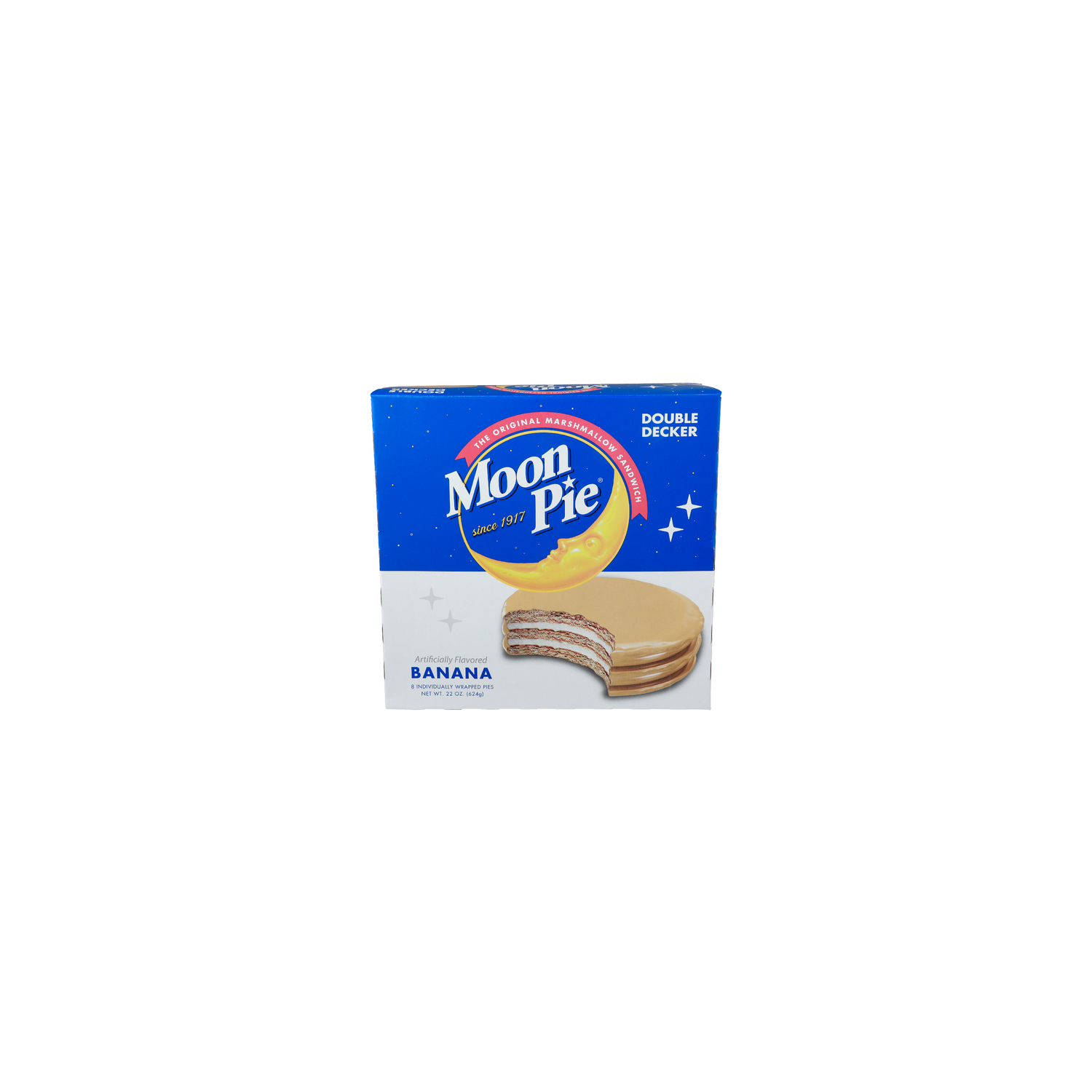 Moon Pie Banana Double Decker Pies - 2.75 Ounce - 8 Count Image 1 of 4