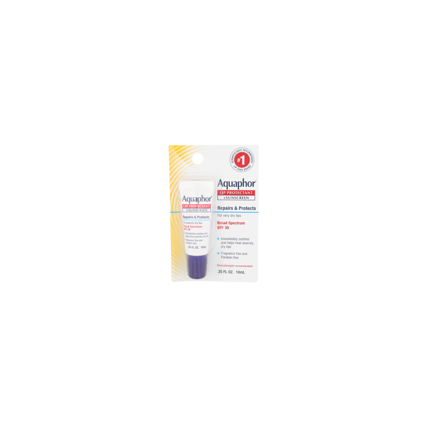 Aquaphor Lip Protectant + Sunscreen - 0.35 Fluid Ounce Image 1 of 2