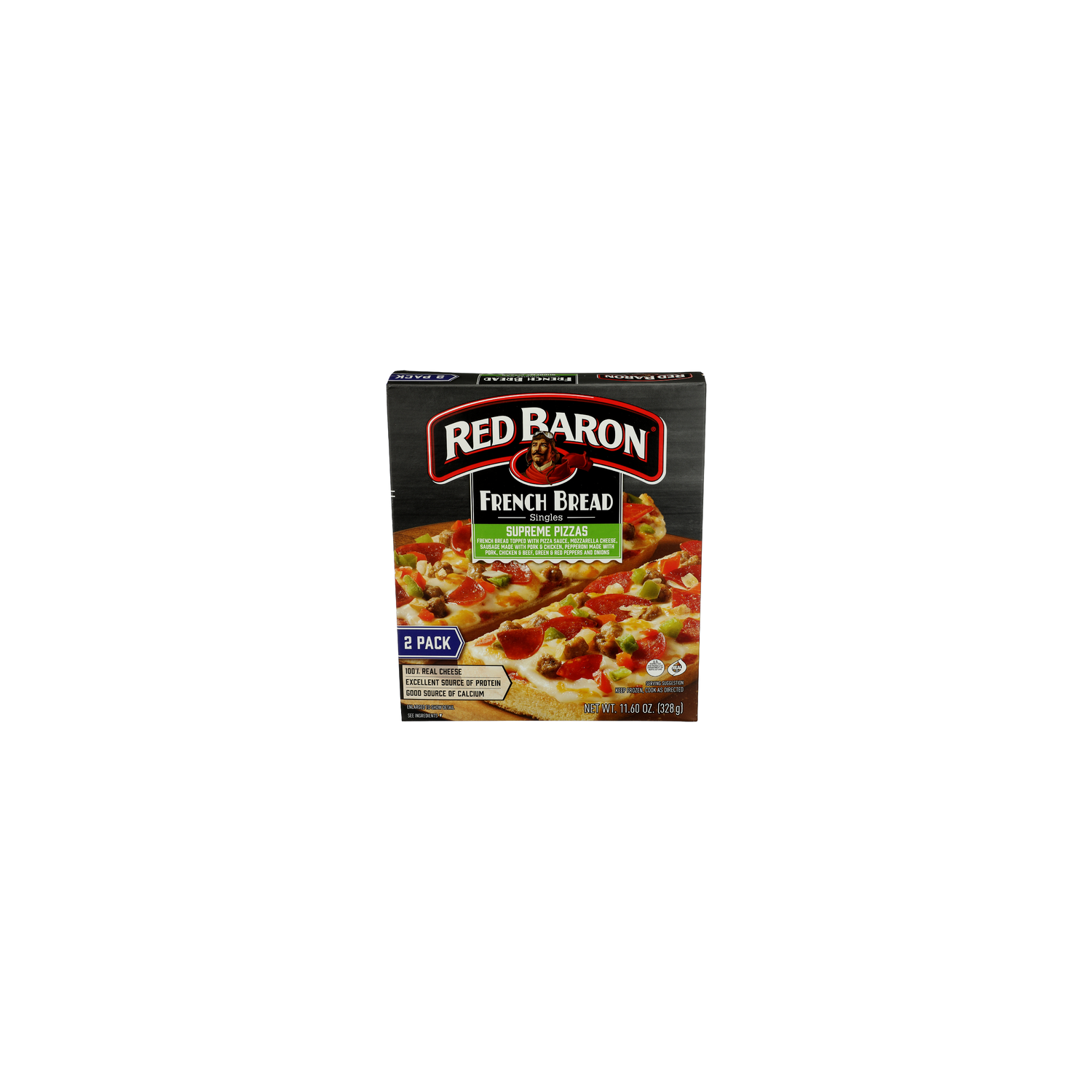 Red Baron Supreme French Bread Pizza - 5.8 Ounce - 2 Count Image 1 of 4