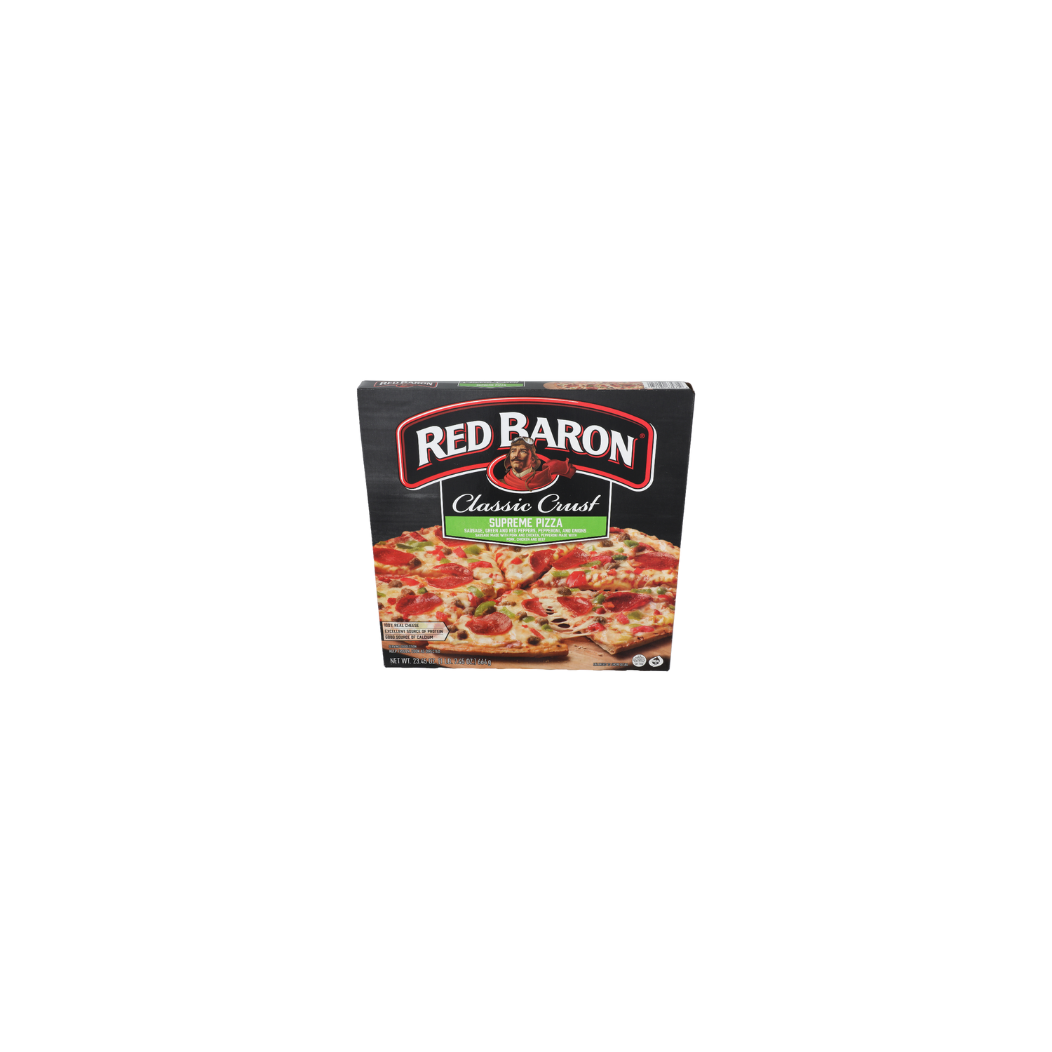 Red Baron Classic Crust Pizza Supreme - 23.45 Ounce Image 1 of 4