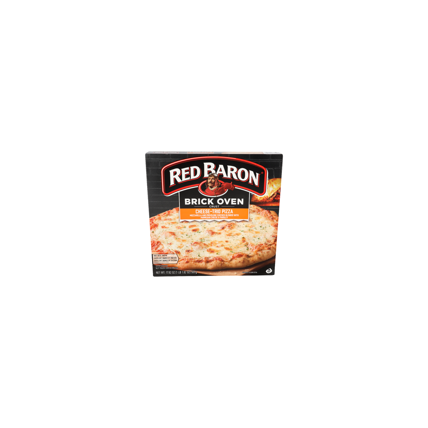 Red Baron Brick Oven Crust Cheese-Trio Pizza - 17.82 Ounce Image 1 of 4