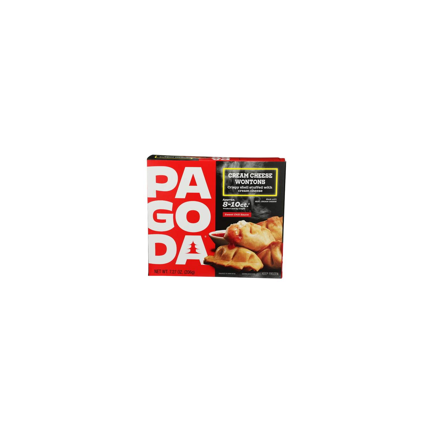 Pagoda Cream Cheese Wonton Wontons - 7.27 Ounce Image 1 of 4