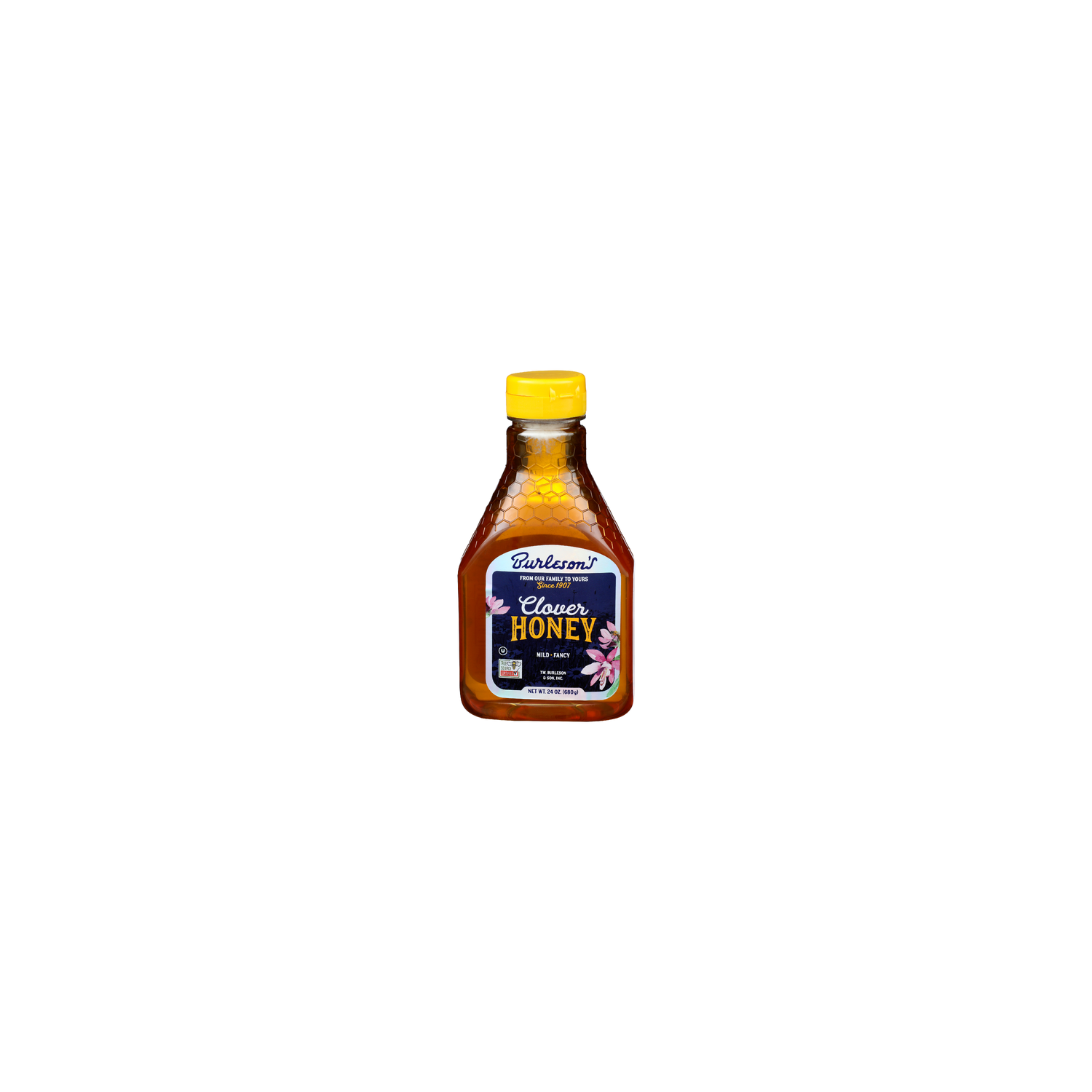 BURLESON's Mild • Fancy Clover Honey - 24 Ounce Image 1 of 3