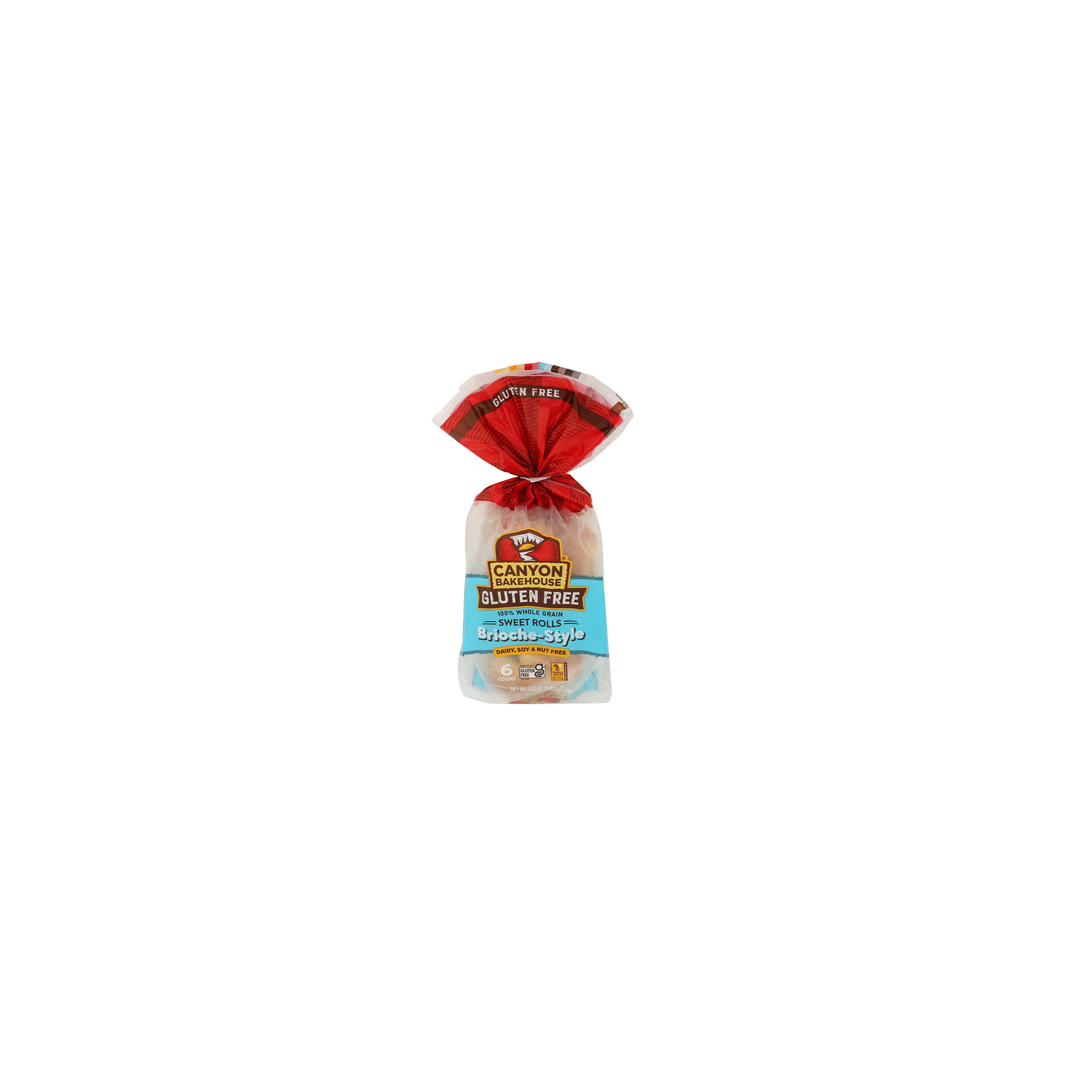 Canyon Bakehouse Brioche-Style Sweet Rolls, Gluten Free Brioche Dinner Fresh - 2.4 Ounce - 6 Count Image 1 of 4