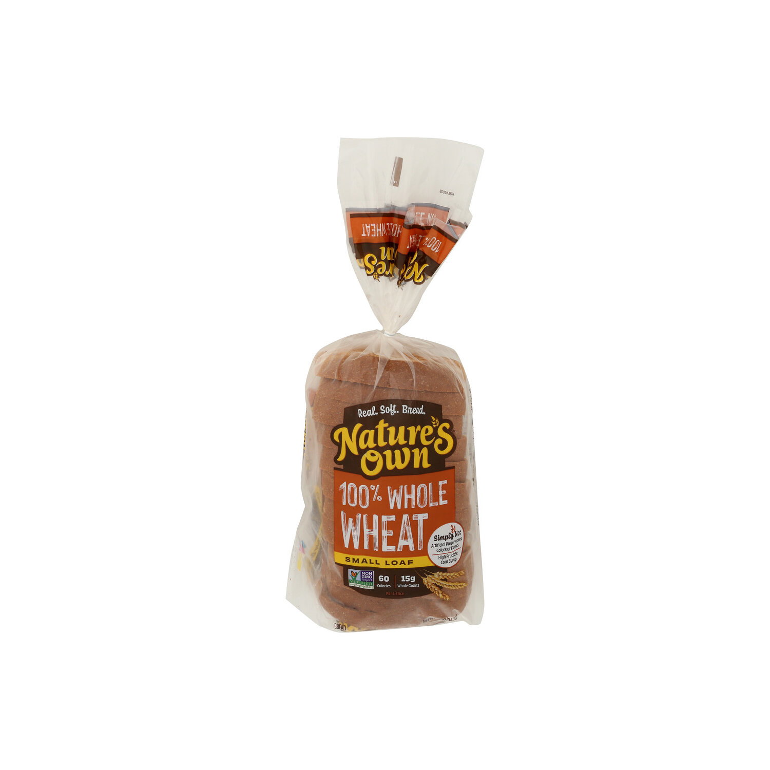Nature's Own Sliced Small Loaf 100% Whole Wheat Bread - 12 Ounce Image 1 of 4