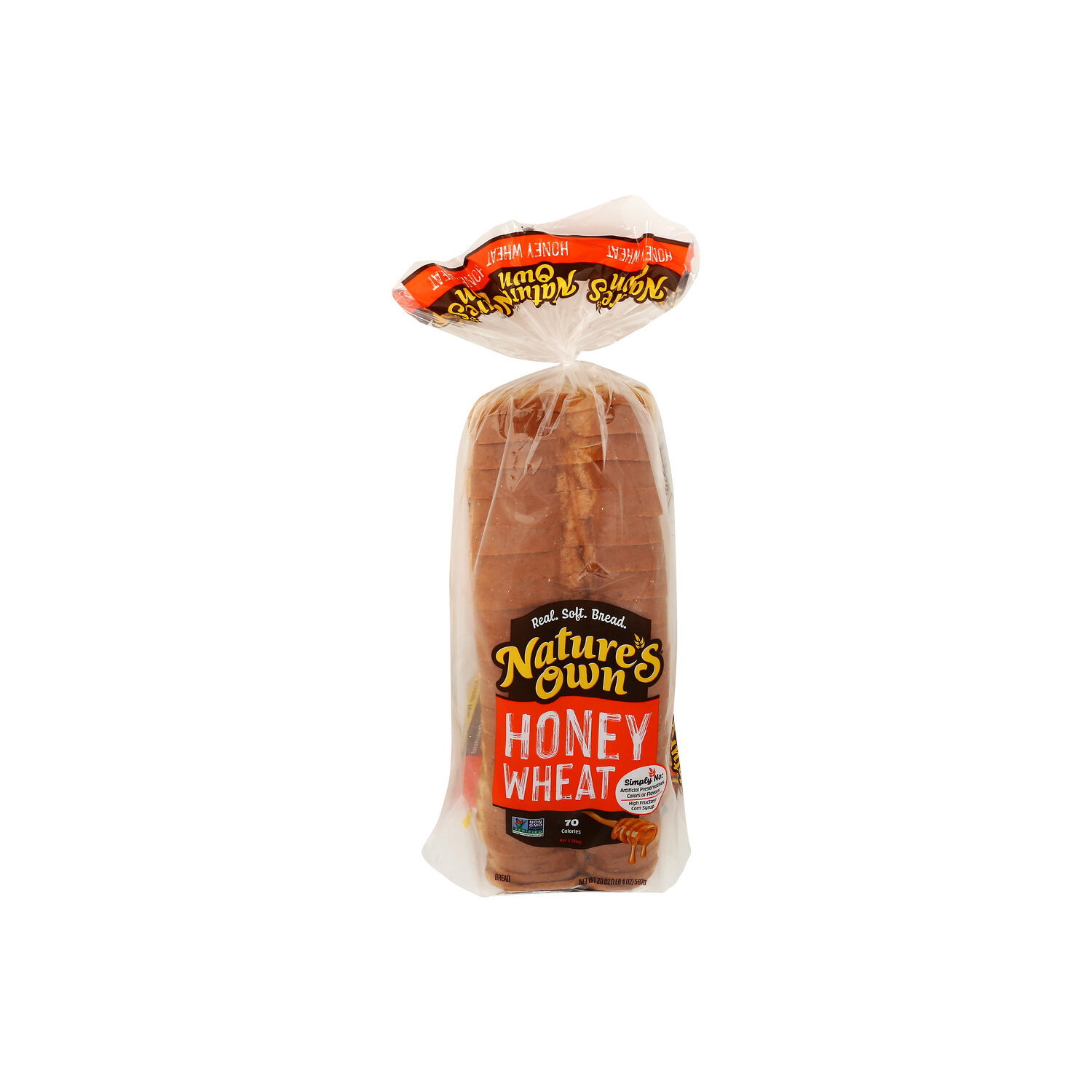 NATURE's Own Honey Wheat Enriched Bread Loaf - 20 Ounce Image 1 of 4