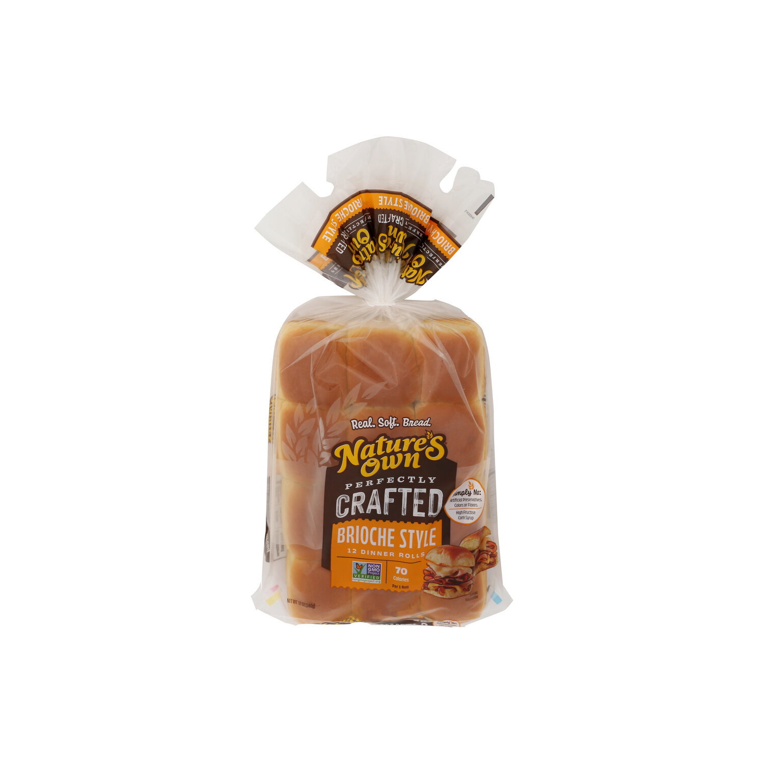 NATURE's Own Perfectly Crafted Brioche Style Butter Roll - 12 Ounce Image 1 of 4