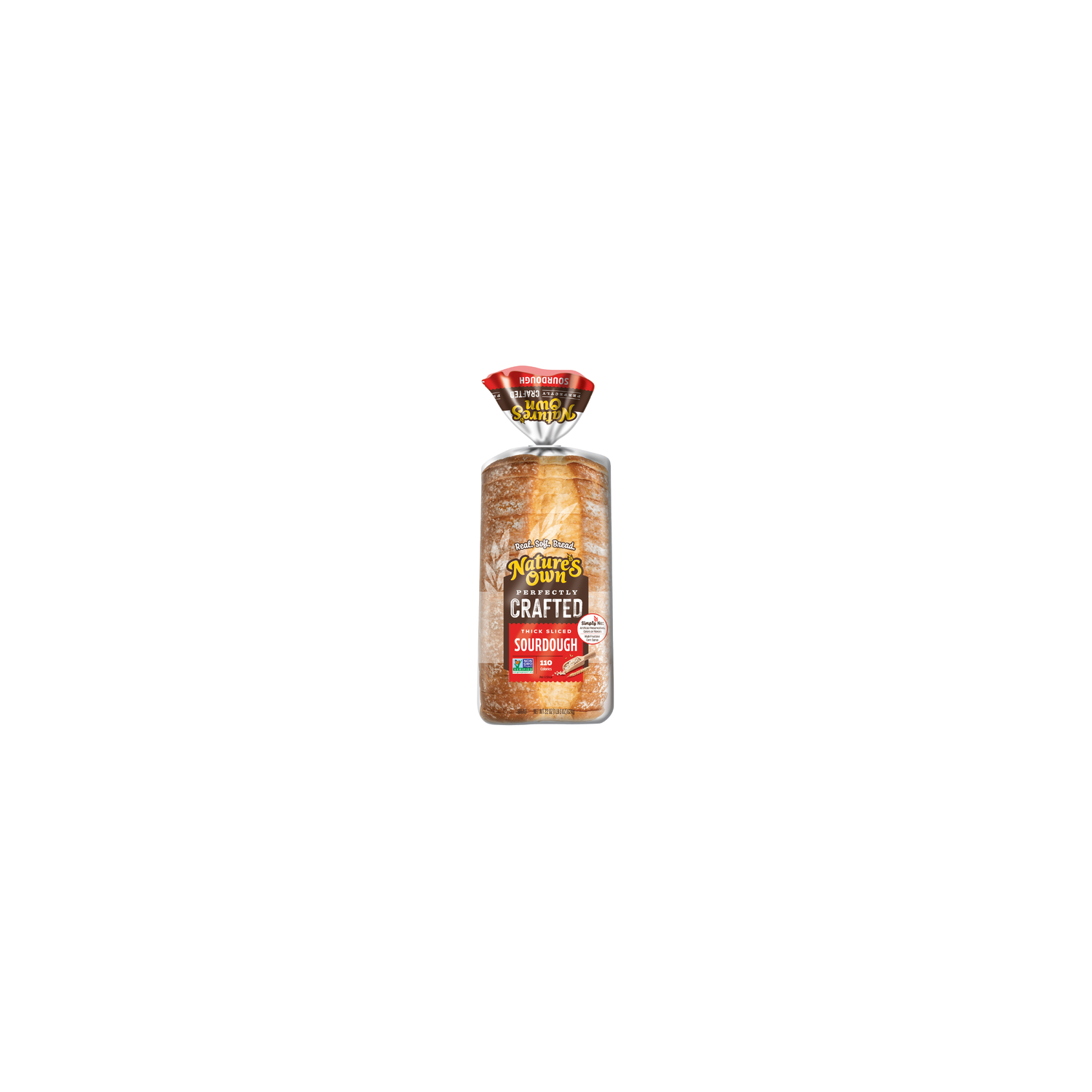 NATURE's Own Thick Sliced Perfectly Crafted Sourdough Bread, Non-Gmo, Loaf - 22 Ounce Image 1 of 4
