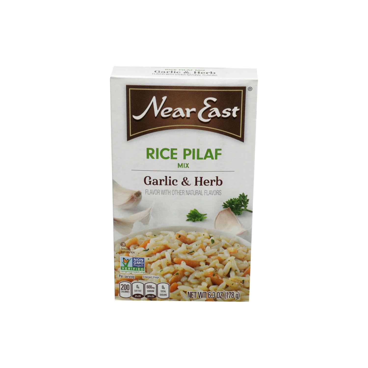 Near East Garlic & Herb Rice Pilaf Mix - 6.3 Ounce Image 1 of 4