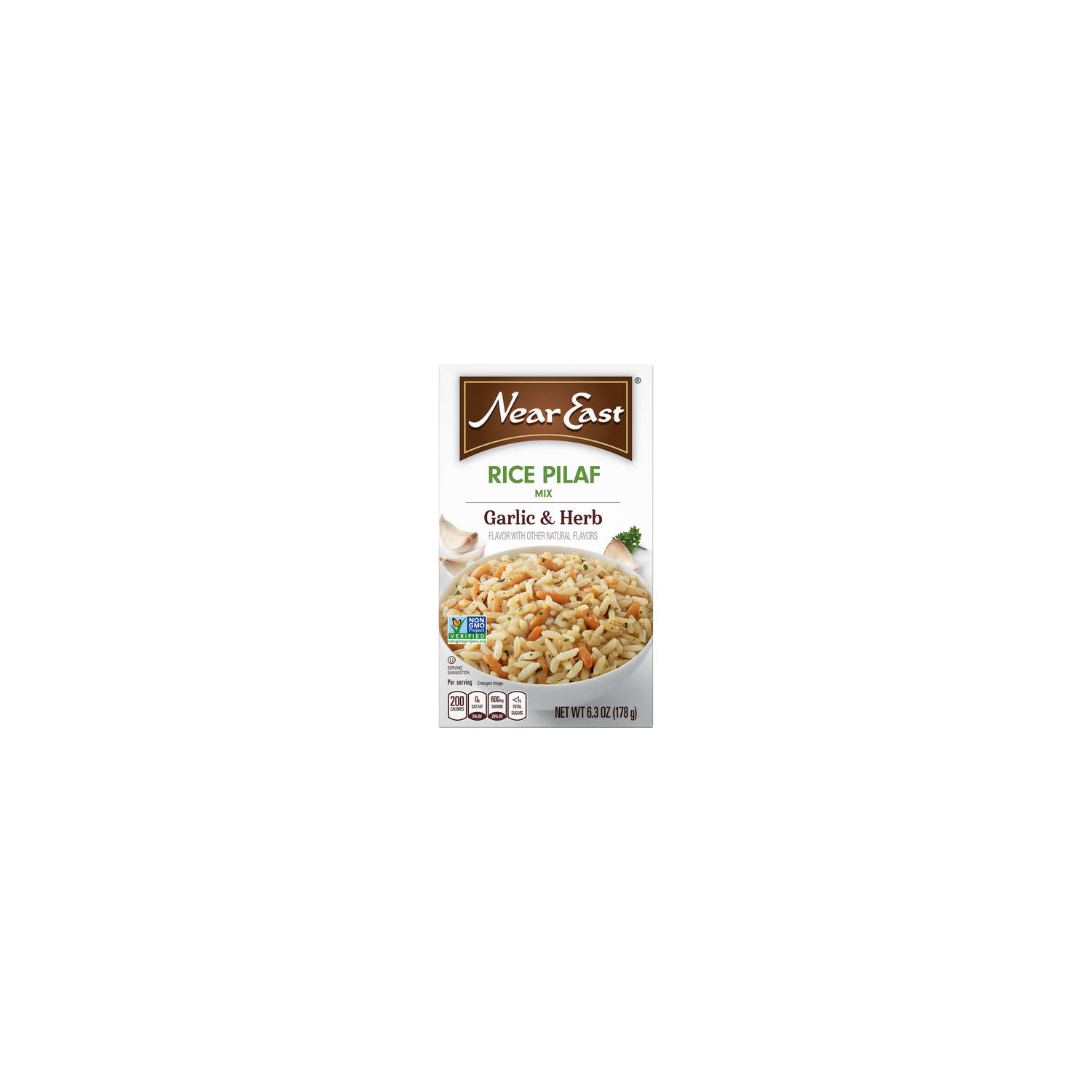 Near East Garlic & Herb Rice Pilaf Mix - 6.3 Ounce Image 1 of 4
