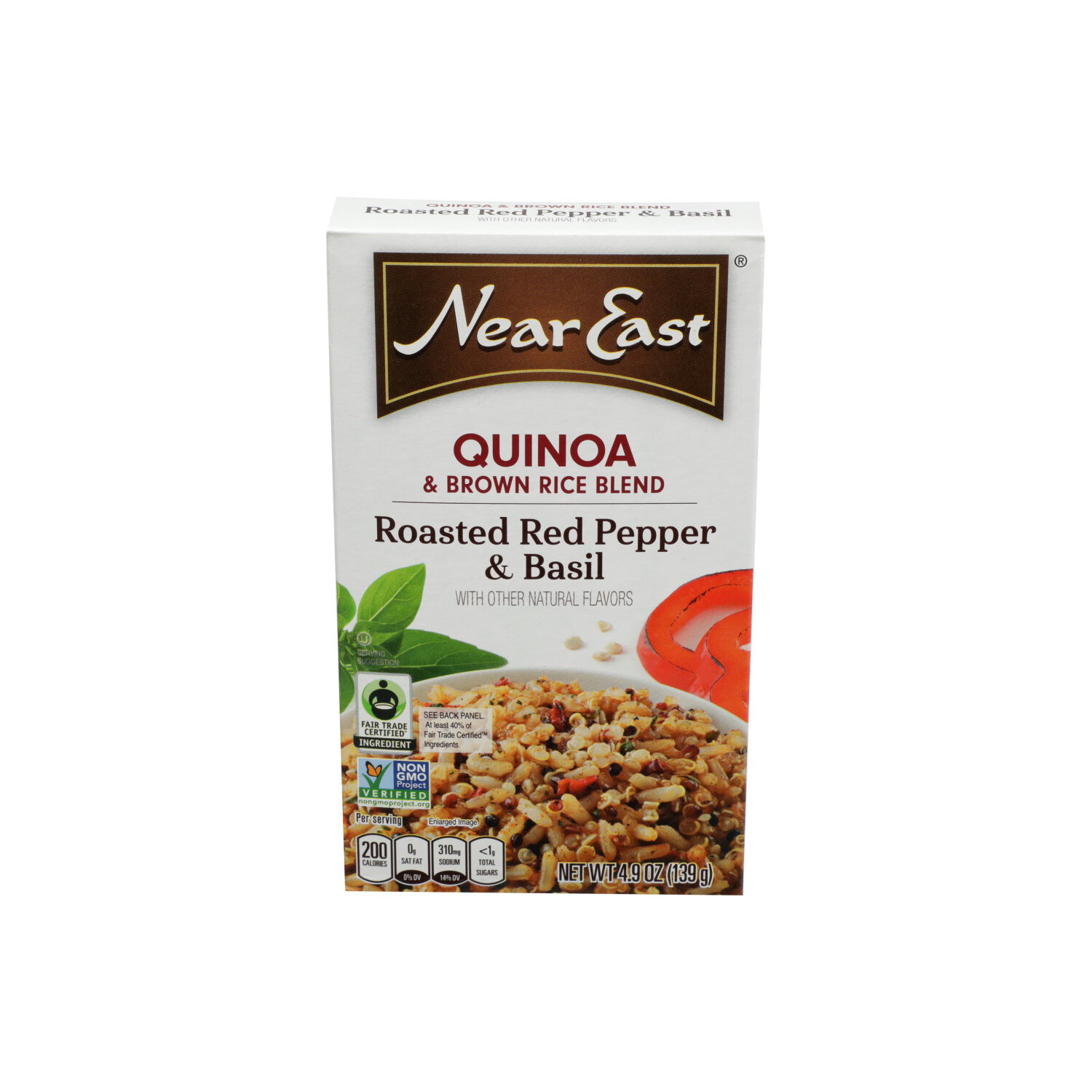 Near East Roasted Red Pepper & Basil Quinoa & Brown Rice Blend - 4.9 Ounce Image 1 of 4