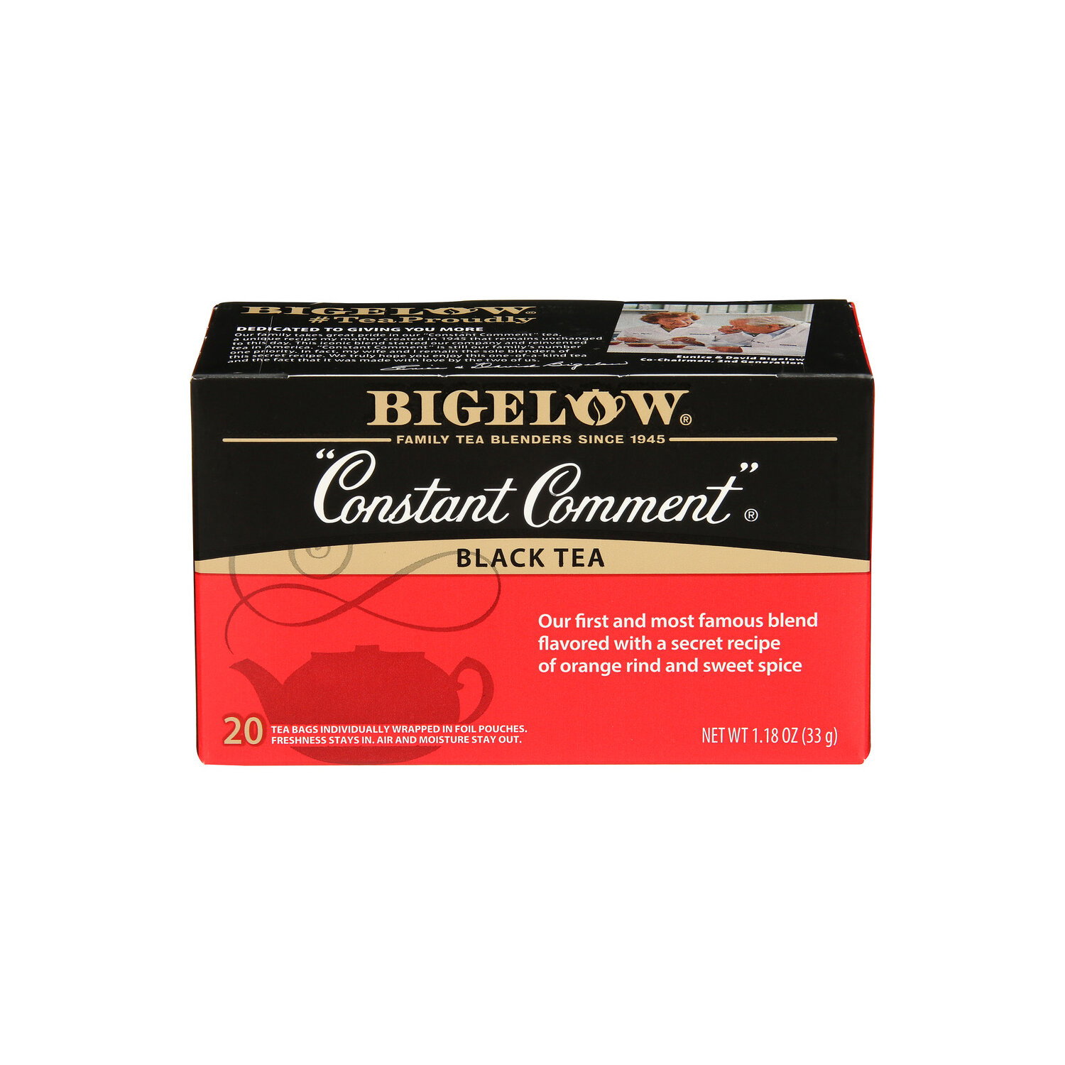 Bigelow Constant Comment Black Tea Bags - 0.059 Ounce - 20 Count Image 1 of 3