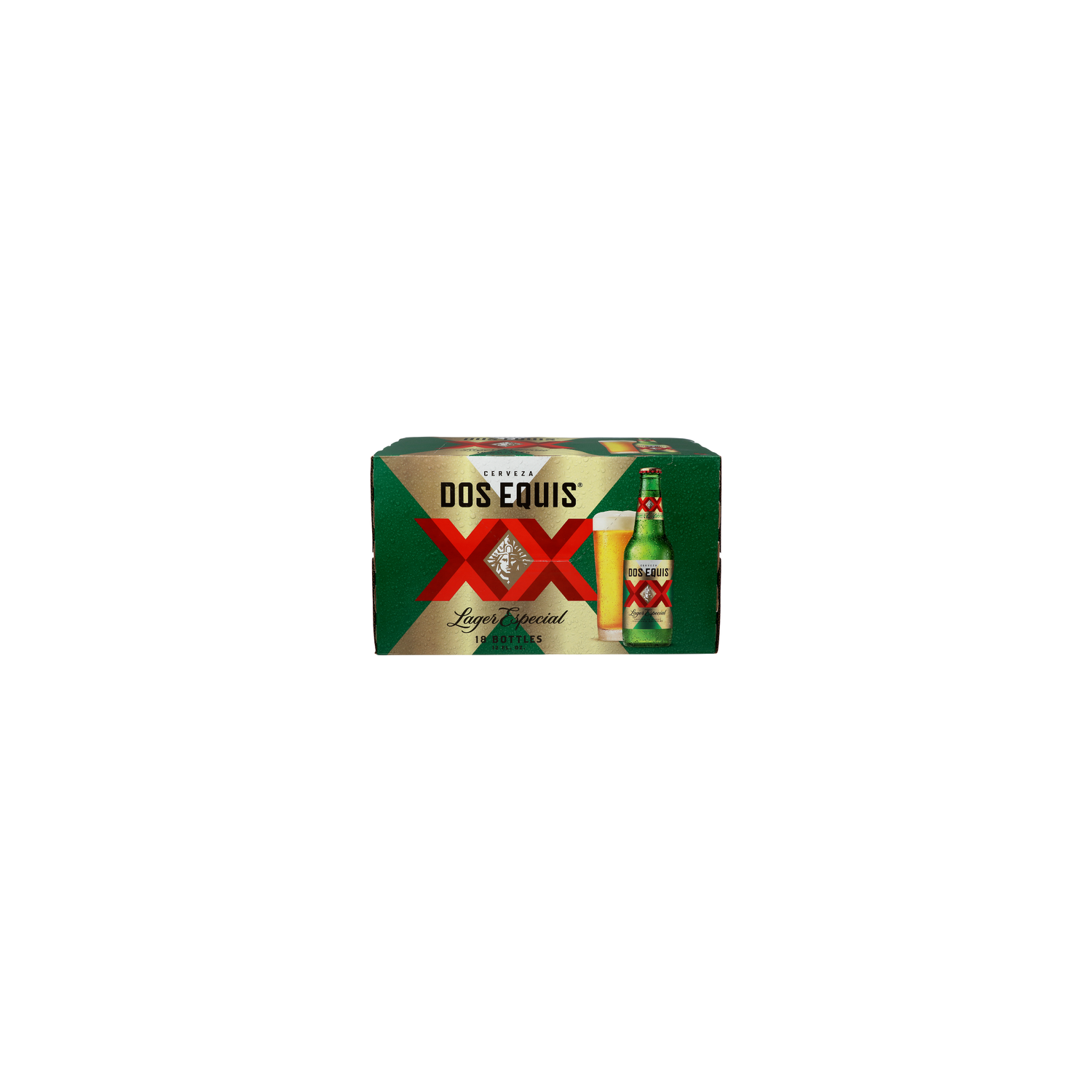 Dos Equis Cerveza XX Lager Especial - 18 Count Image 1 of 2