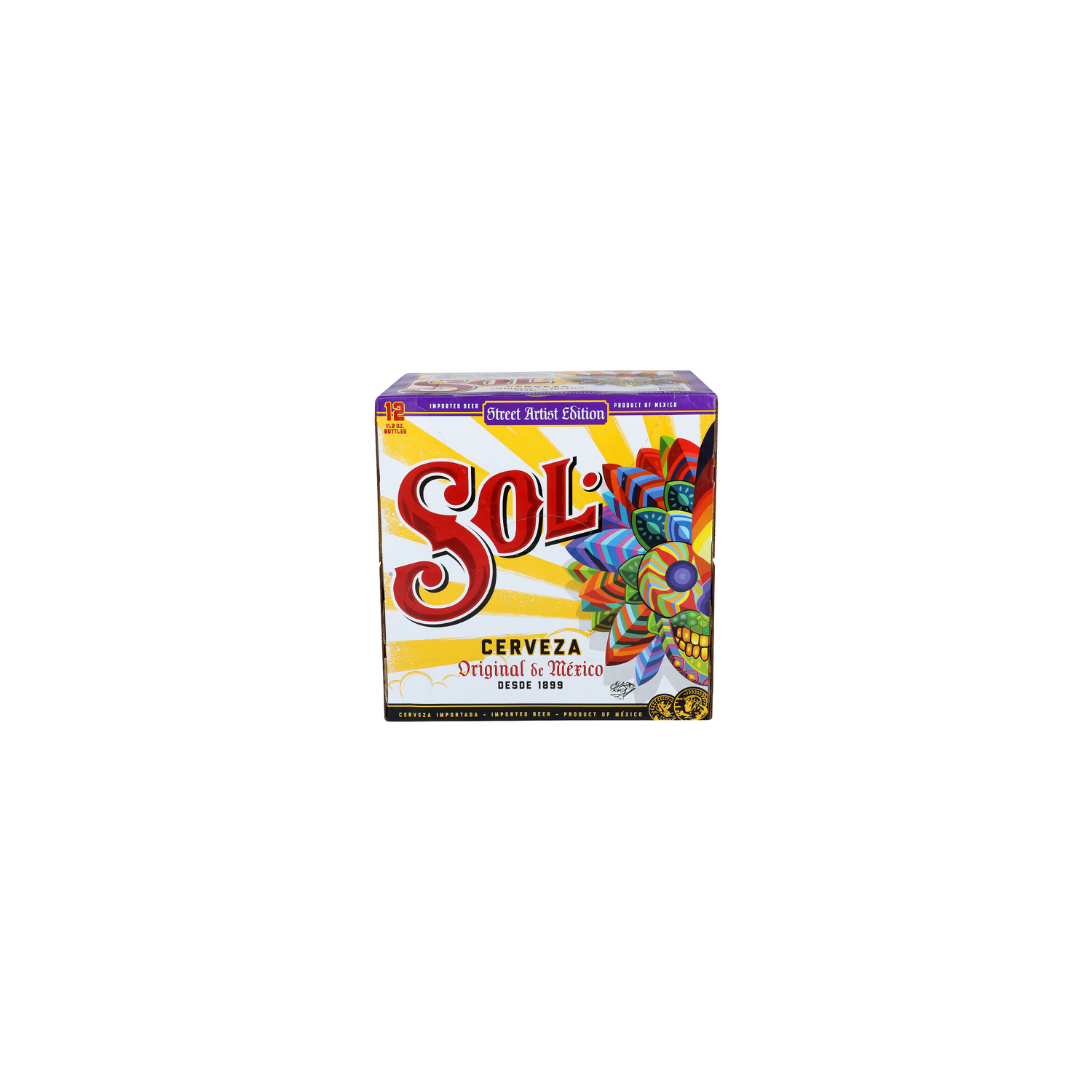 メキシコ☆正規品Sol Beer ☆☆ネオンサイン☆☆ Sol Original Street Artist Edition Beer - 11.2 Ounce - 12 Count