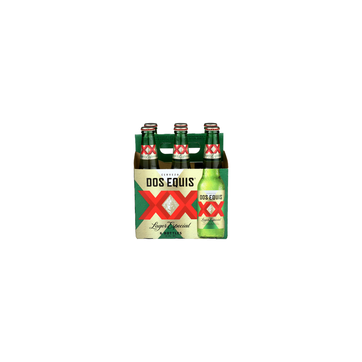 Dos Equis Cerveza Lager Especial - 6 Count Image 1 of 3