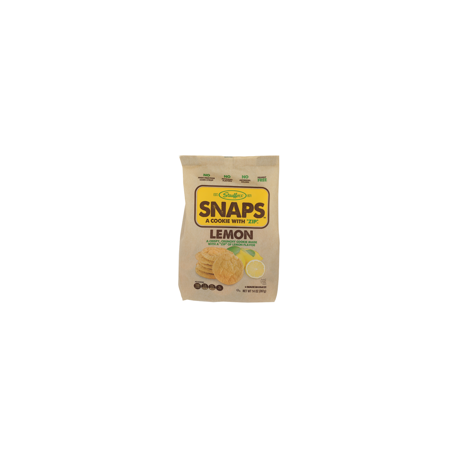 STAUFFER's Snaps Lemon Original Recipe - 14 Ounce Image 1 of 4