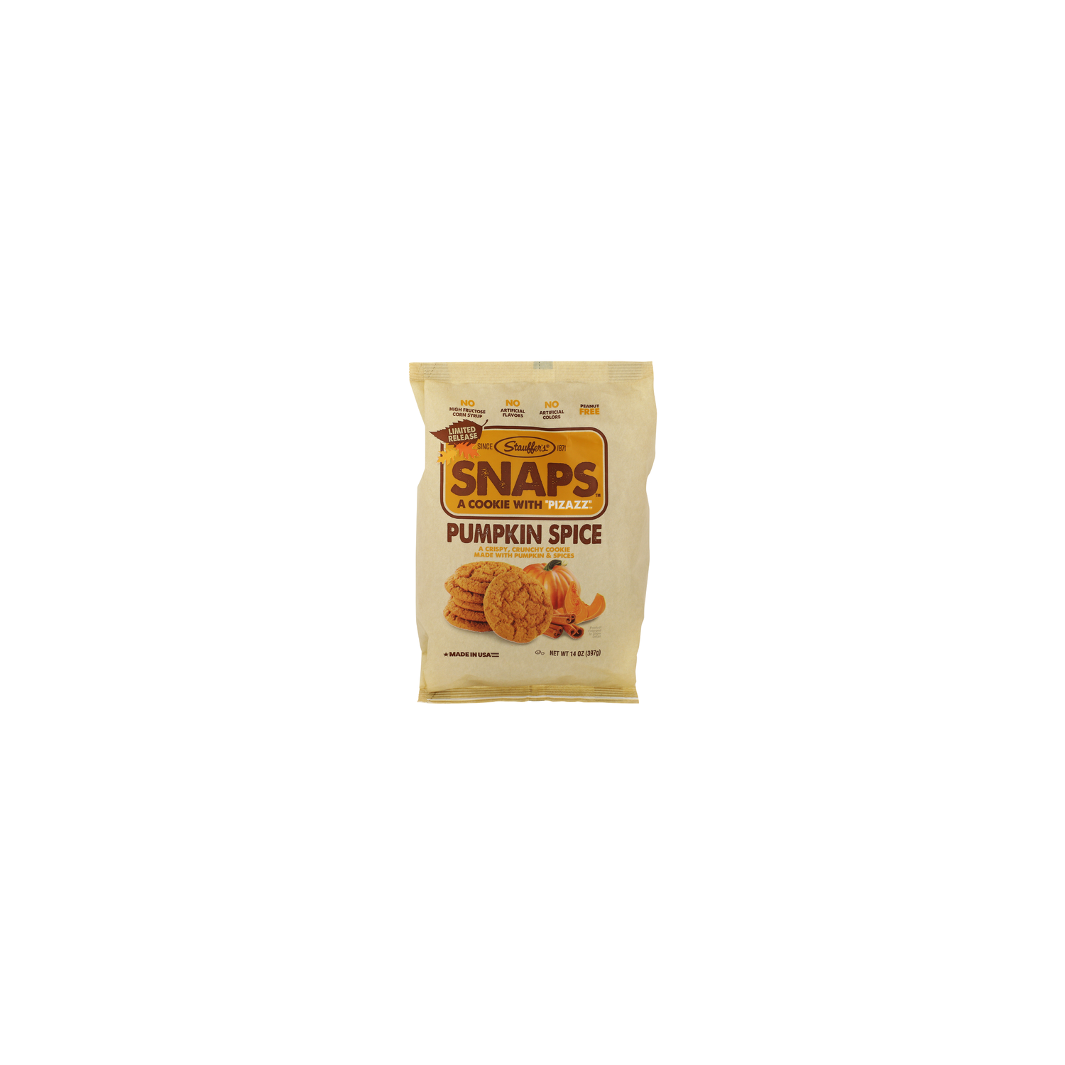 STAUFFER's Pumpkin Pie Snaps - 14 Ounce Image 1 of 4