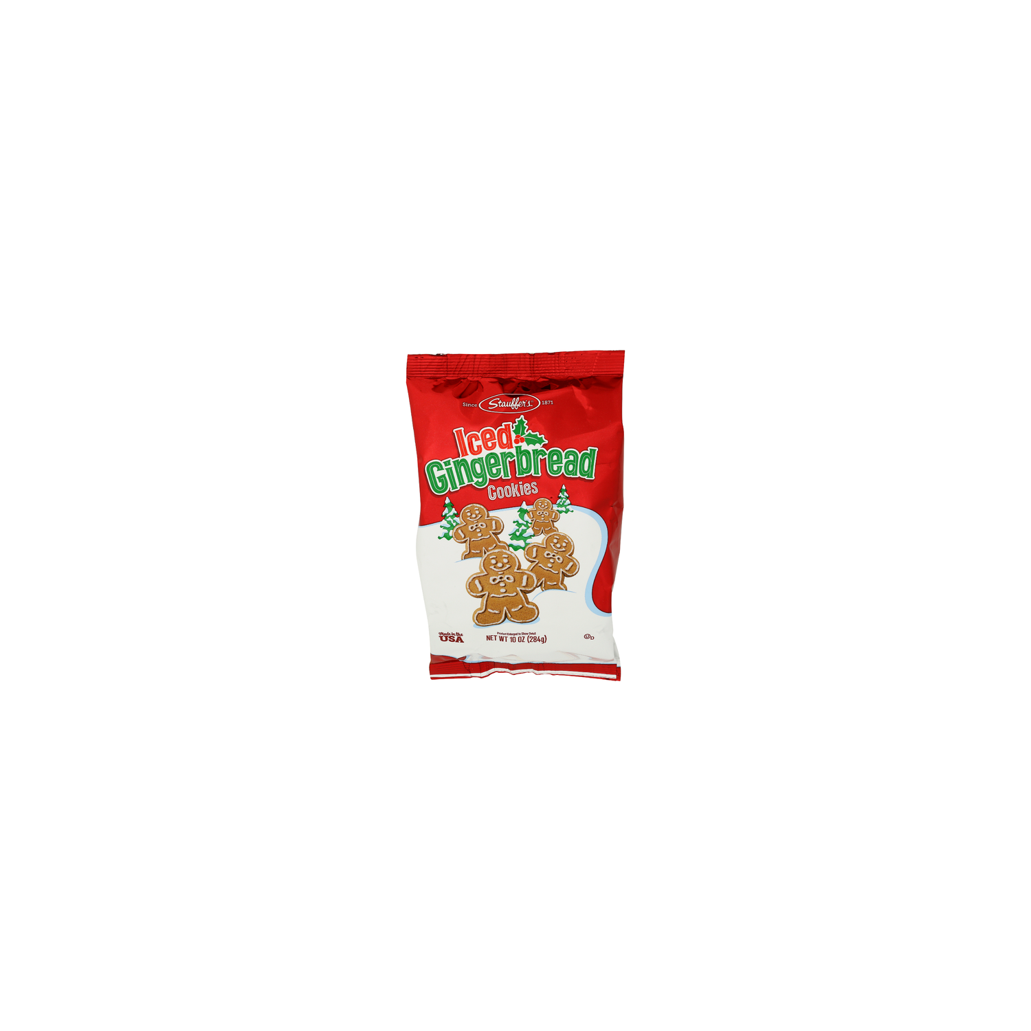 STAUFFER's Iced Gingerbread Cookies - 10 Ounce Image 1 of 4