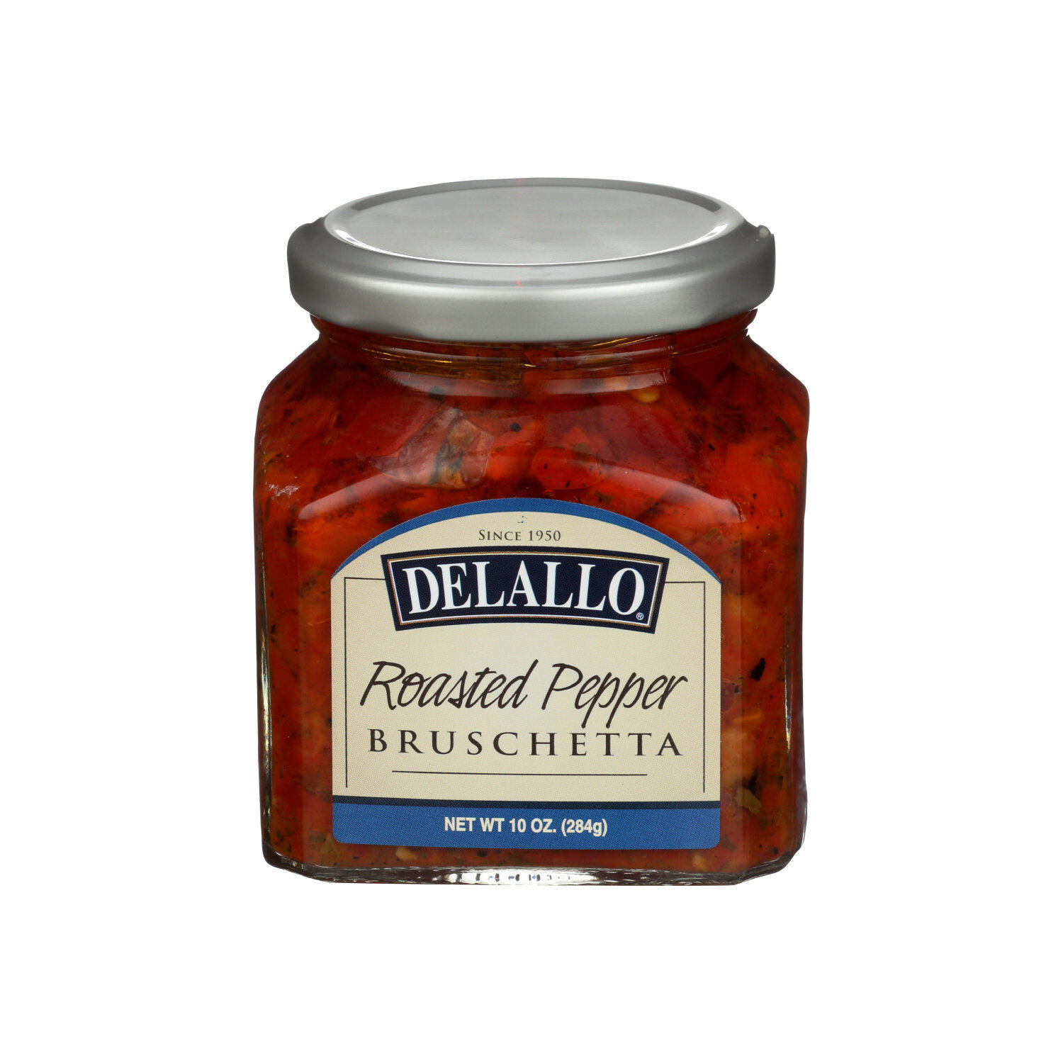 Delallo Roasted Pepper Bruschetta - 10 Ounce Image 1 of 2