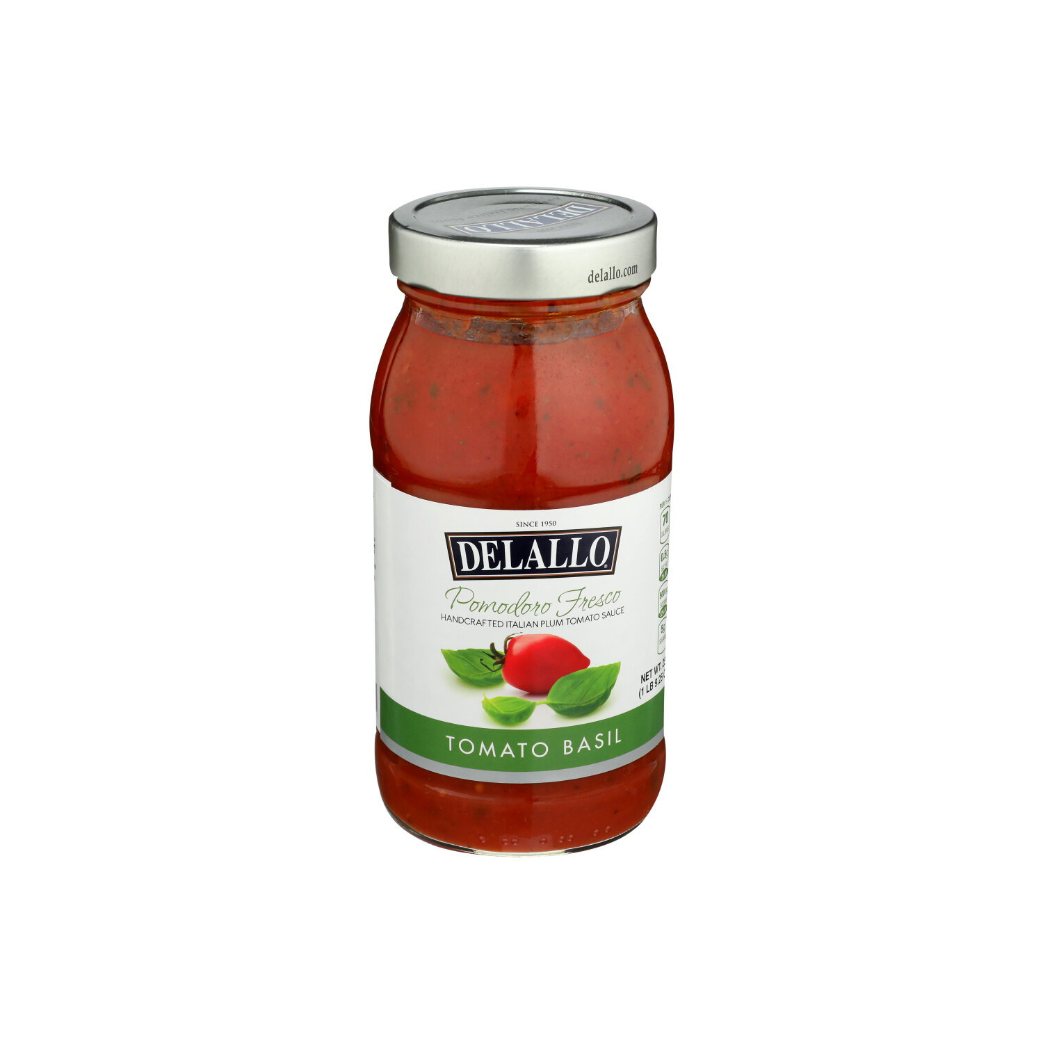 Delallo Pomodoro Fresco Tomato Basil Sauce - 25.25 Ounce Image 1 of 4
