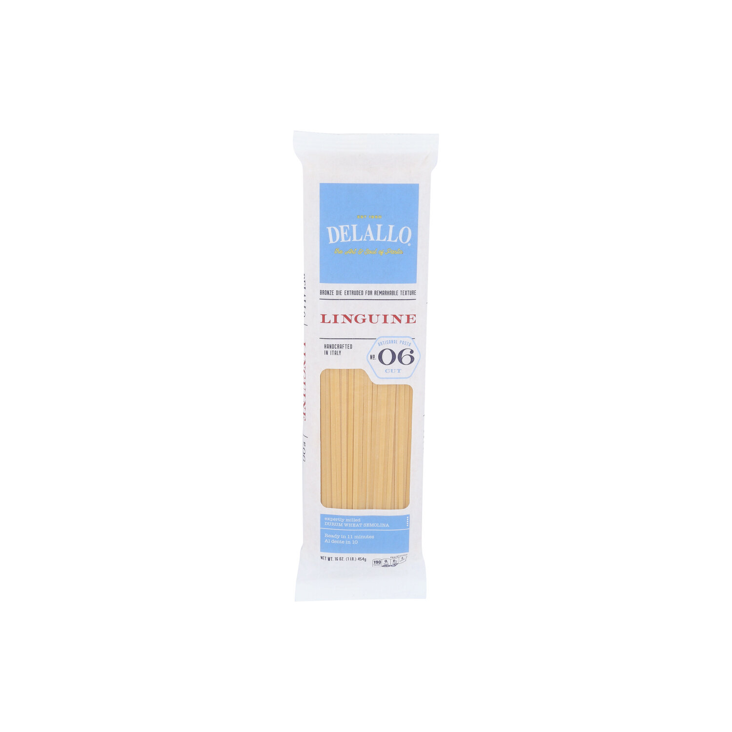 Delallo Pasta Bag Linguine - 16 Ounce Image 1 of 4