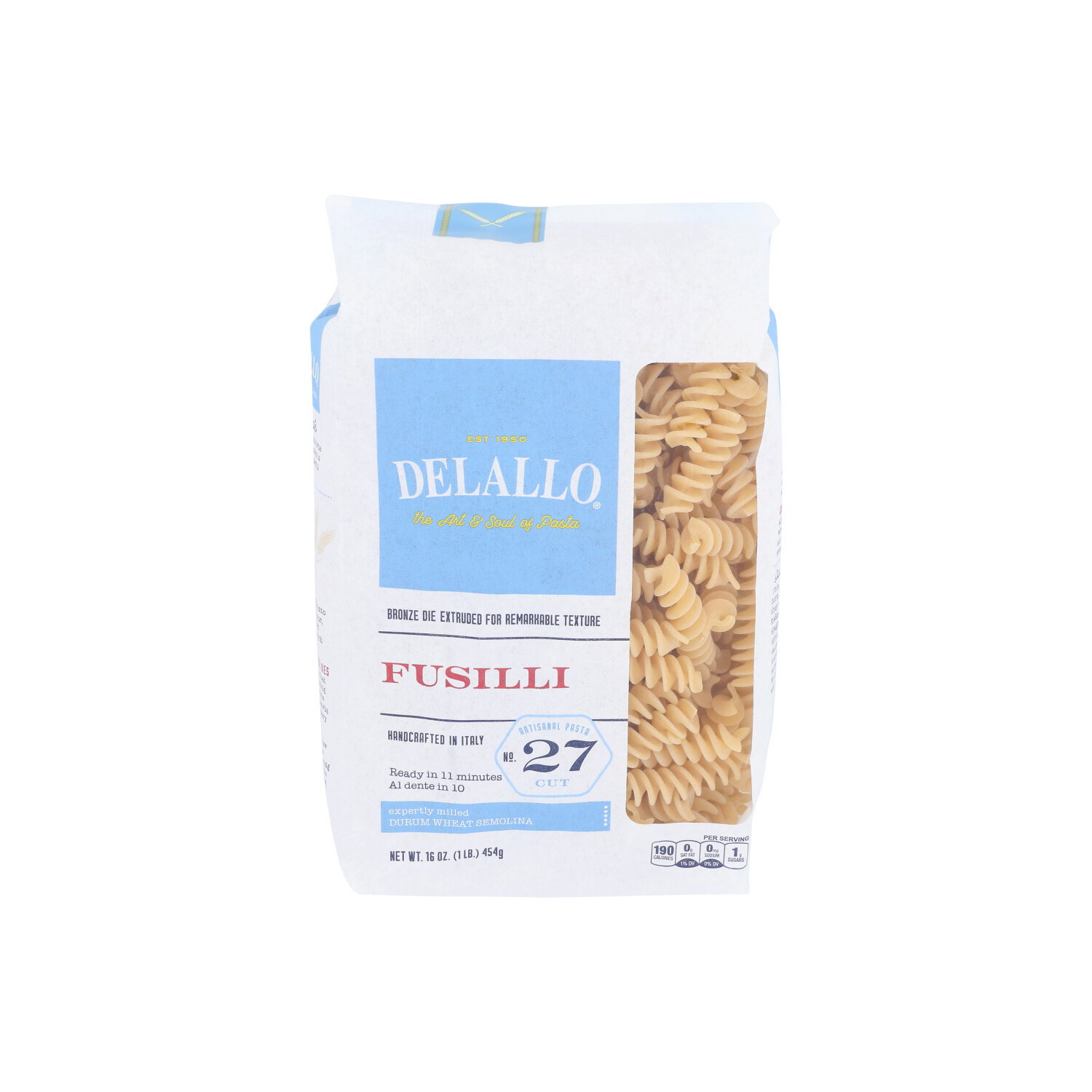 Delallo Fusilli-Bag 27 - 16 Ounce Image 1 of 2
