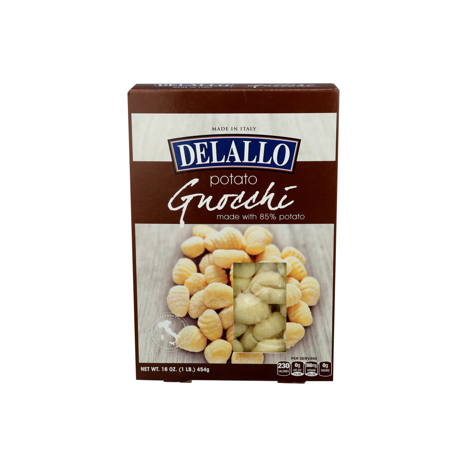 Delallo Potato Gnocchi - 16 Ounce Image 1 of 4